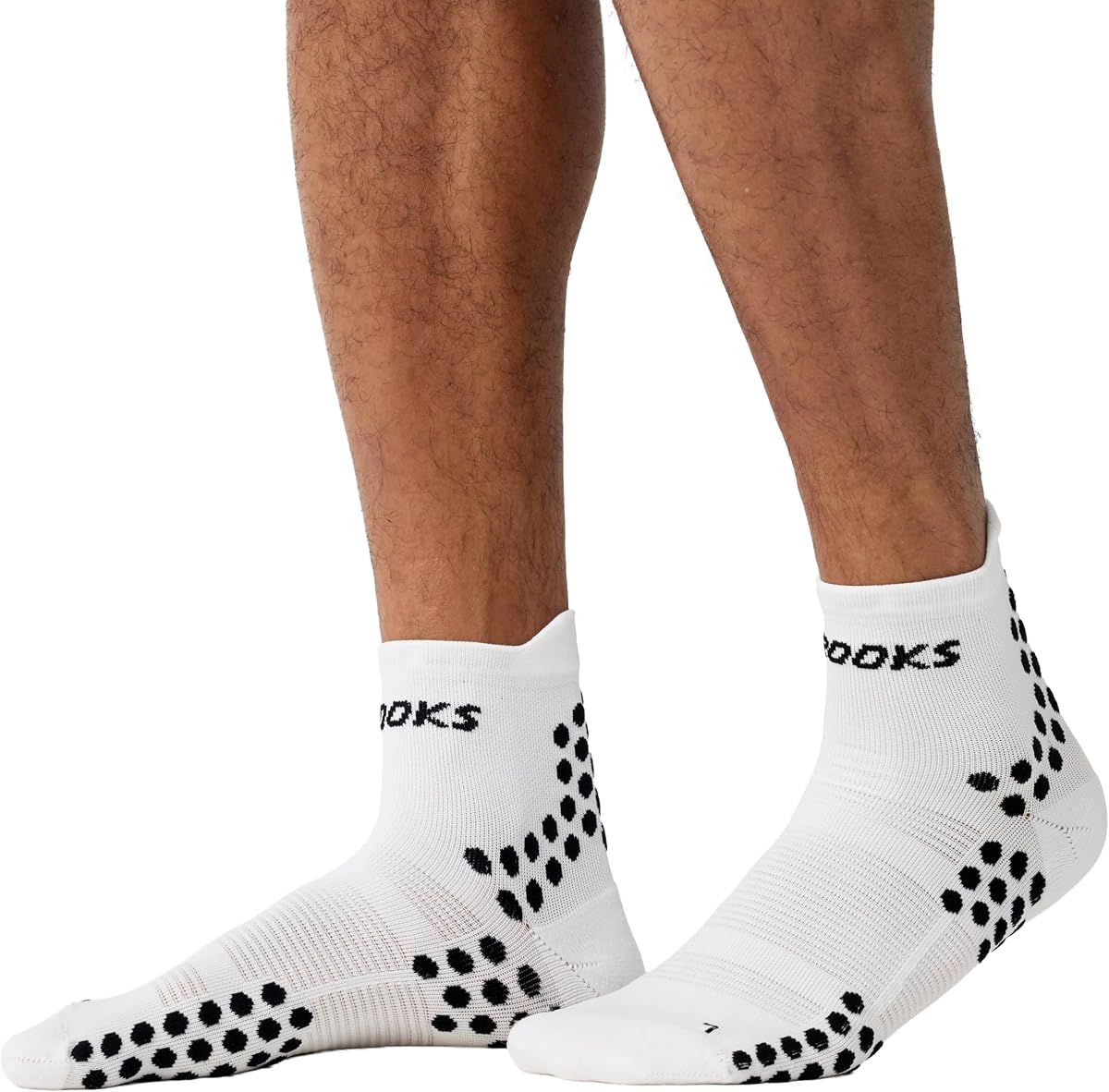 Brooks Glycerin Sensory Quarter Socks, calcetines acolchados para correr