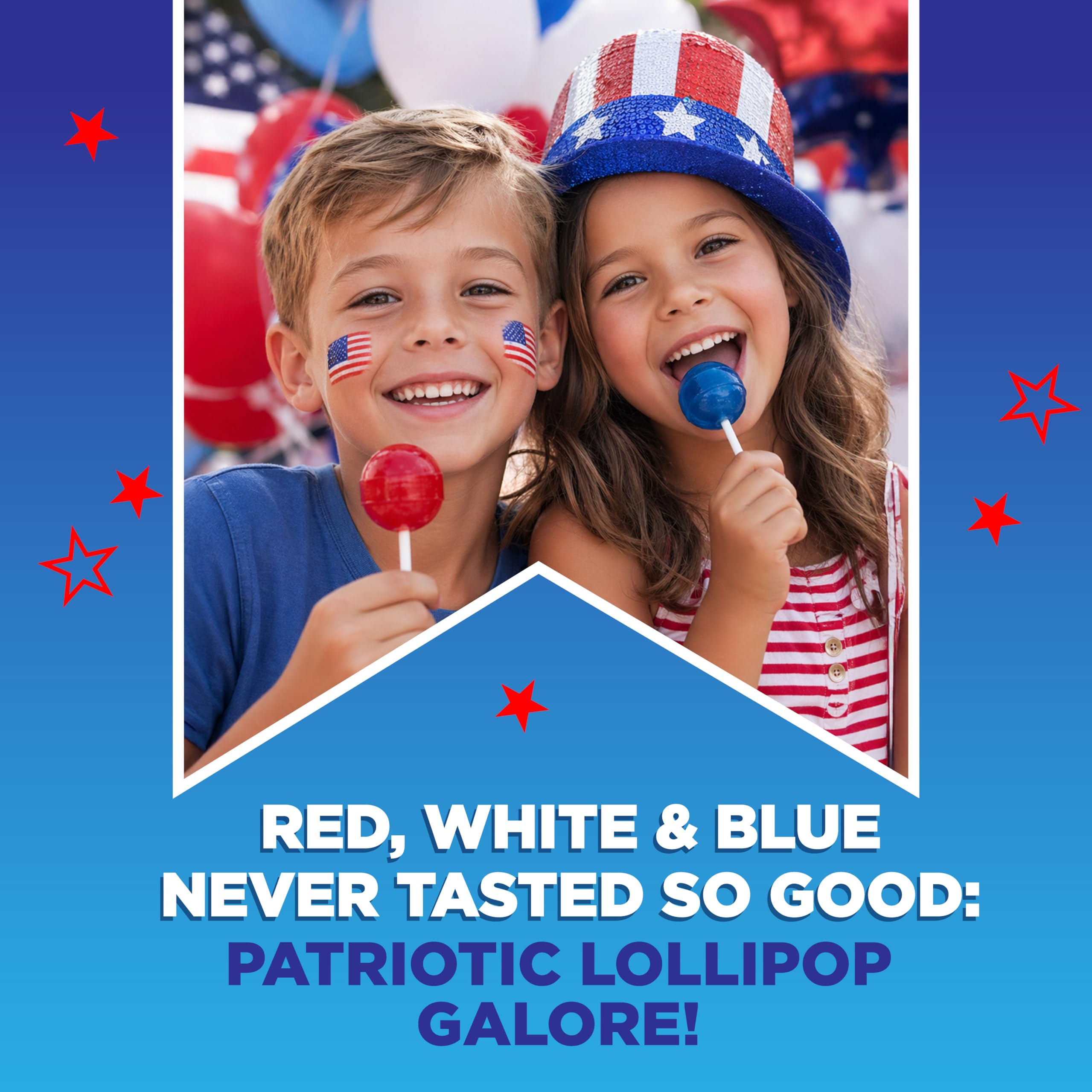 Amazon.com : Patriotic Candy - 2 Pound Bulk Pack - 35 Count - 4th