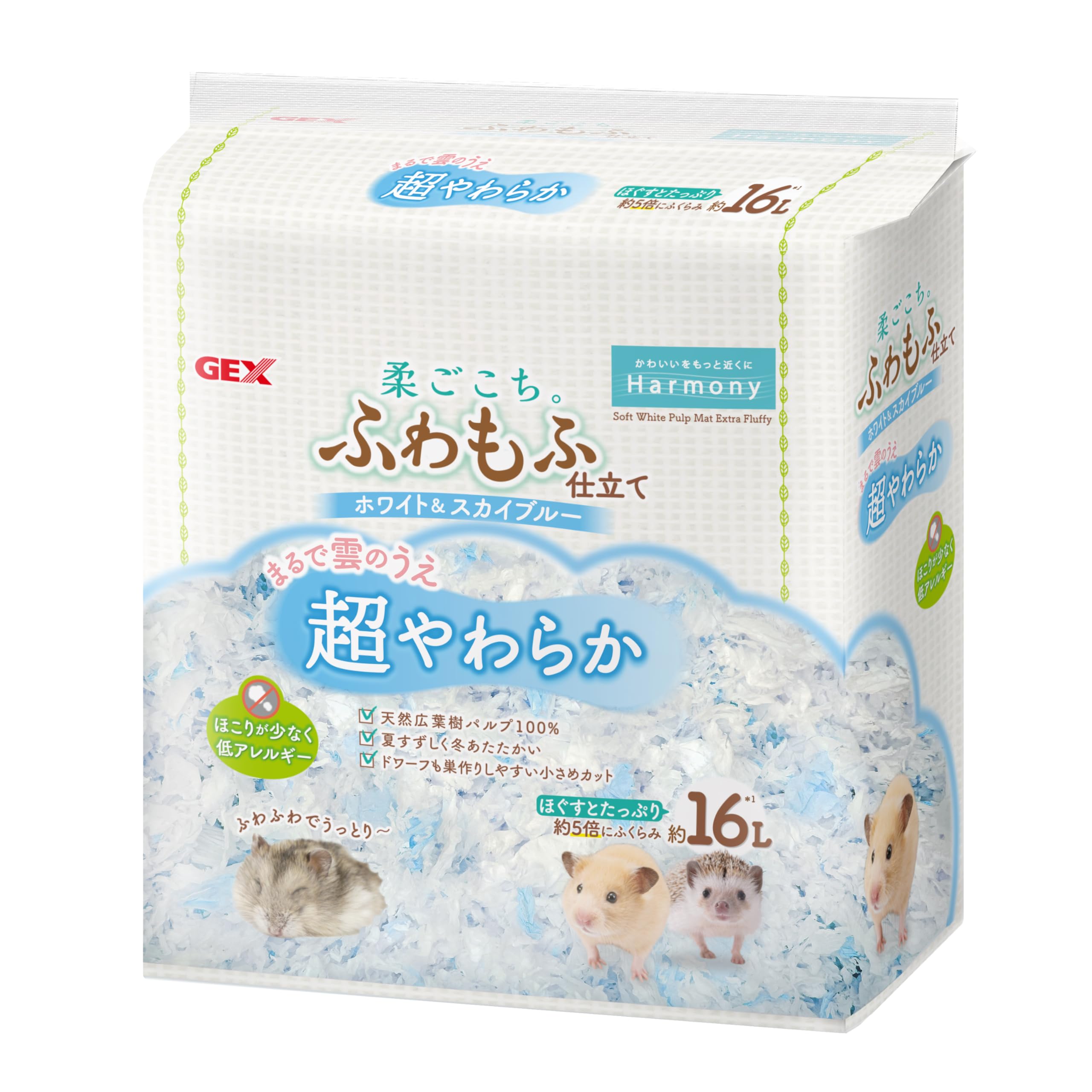 Amazon | ジェックス Harmony 柔ごこち ふわもふ仕立てホワイト