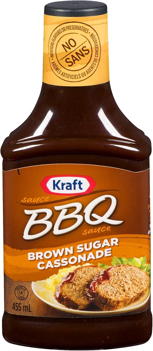 Kraft Brown Sugar BBQ Sauce, 455ml Amazon.ca Grocery & Gourmet Food