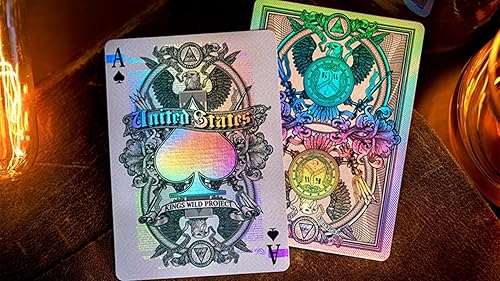 Miniatura 4 de Murphy's Magic Supplies, Inc. Cartas holográficas de curso legal de Kings Wild