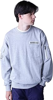 [アヴィレックス] FATIGUE CREWNECK SWEAT/ファティーグ クルーネック スウェット メンズ 783-3932004