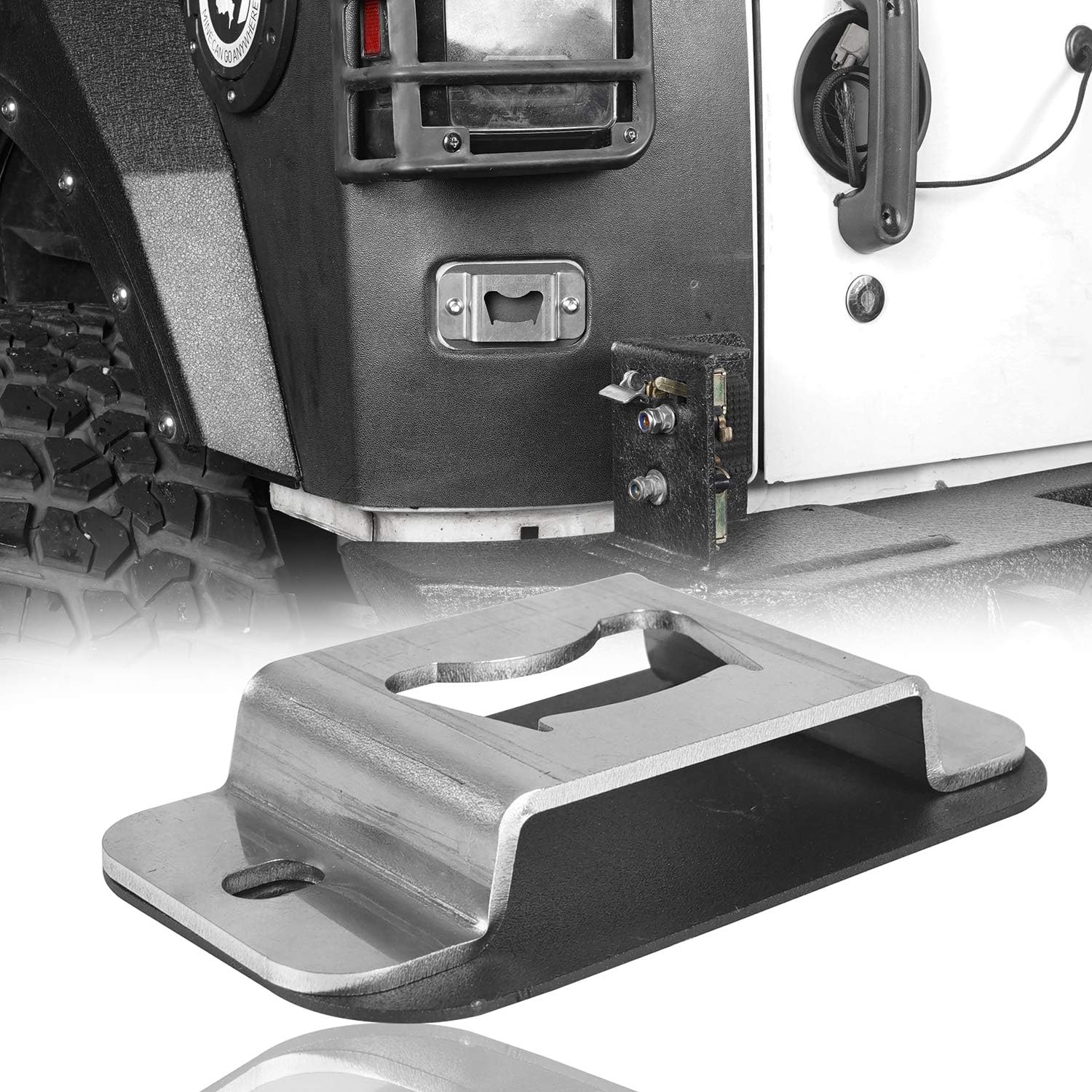 Pack) 3 Pieces Wrangler Tailgate Plugs and 1 Piece