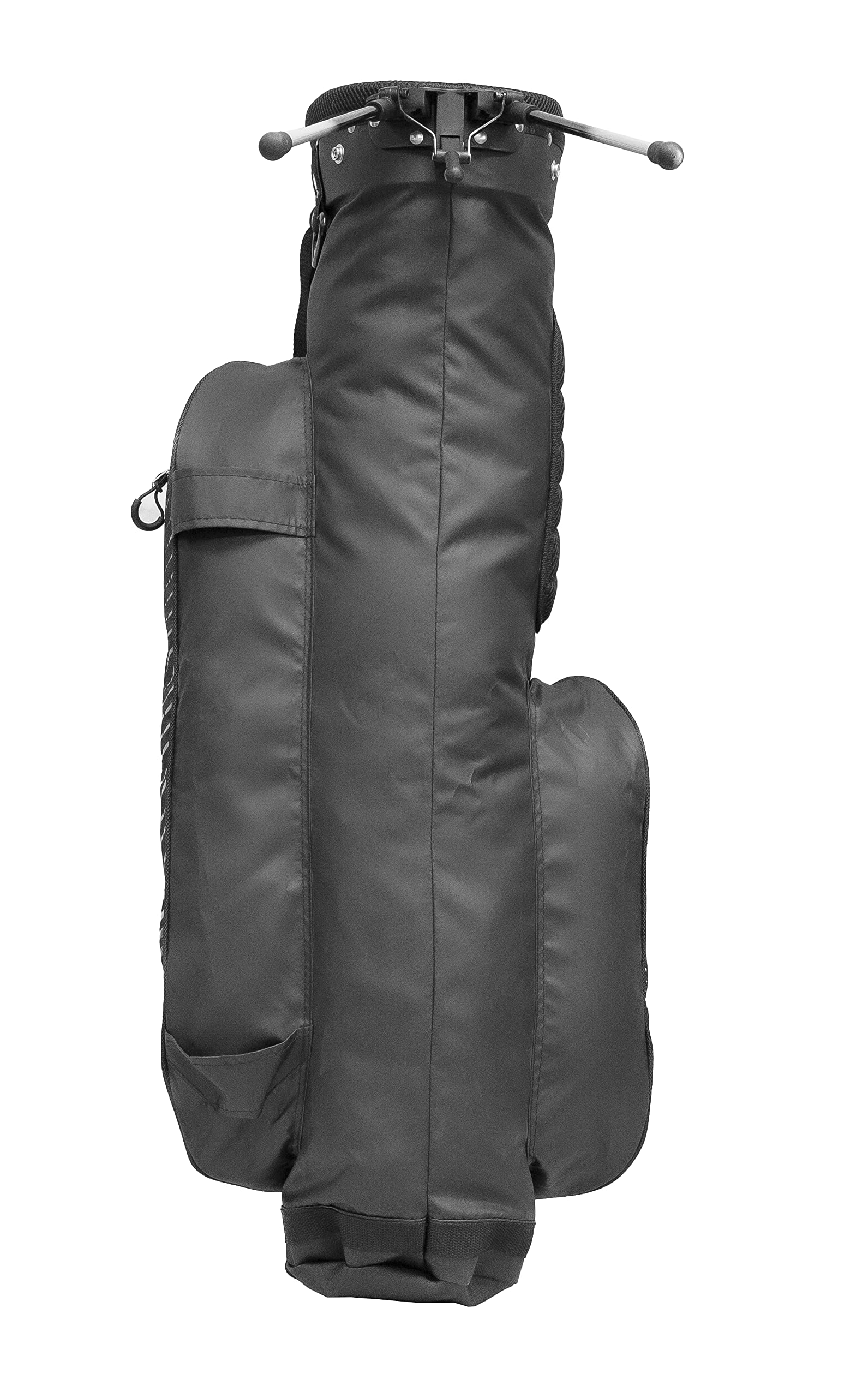 Longridge 7" Tri Lite Sonntags-Golf-Tragetasche - Schwarz/Silber