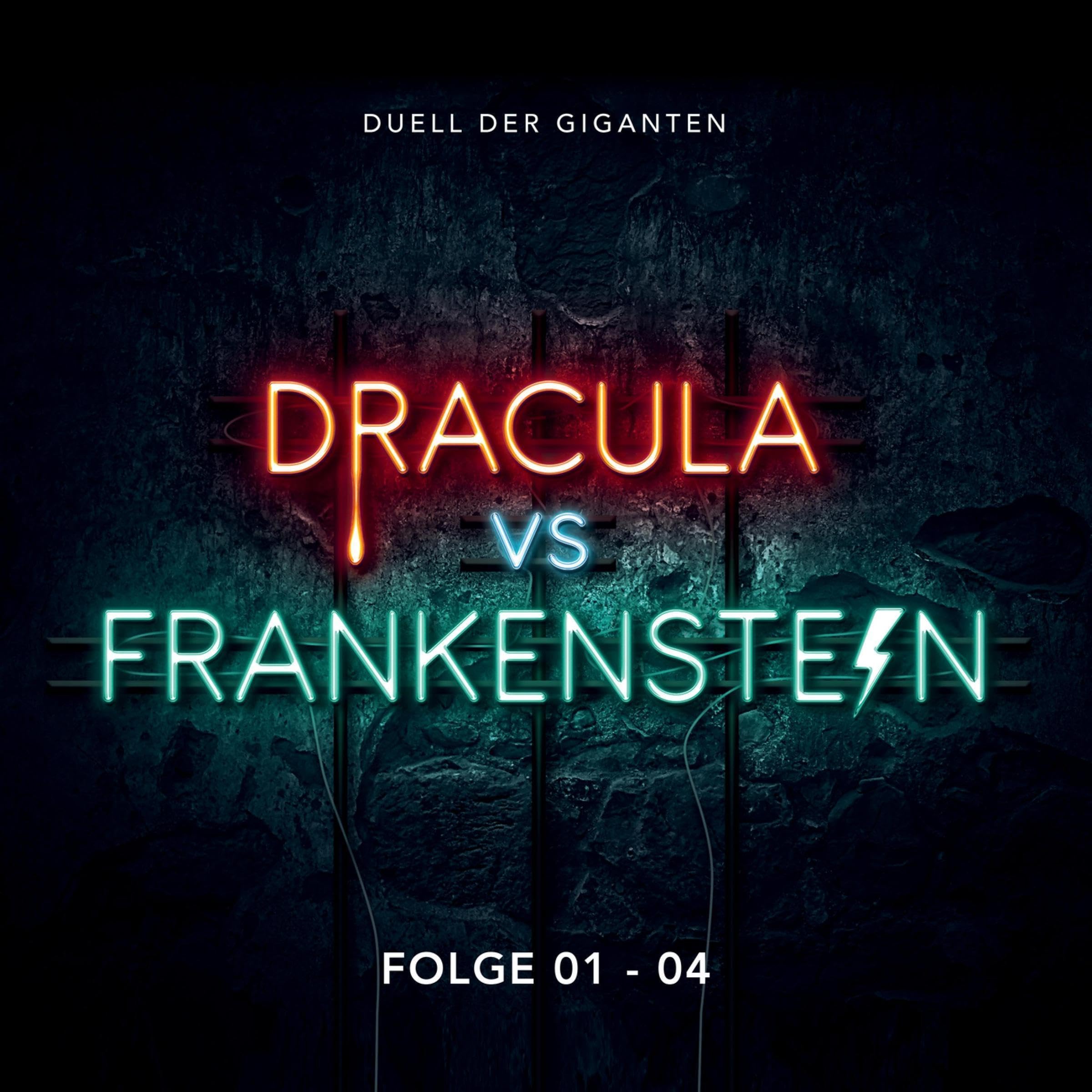 Cover art for Dracula vs. Frankenstein - Duell der Giganten (Hörspielbox)