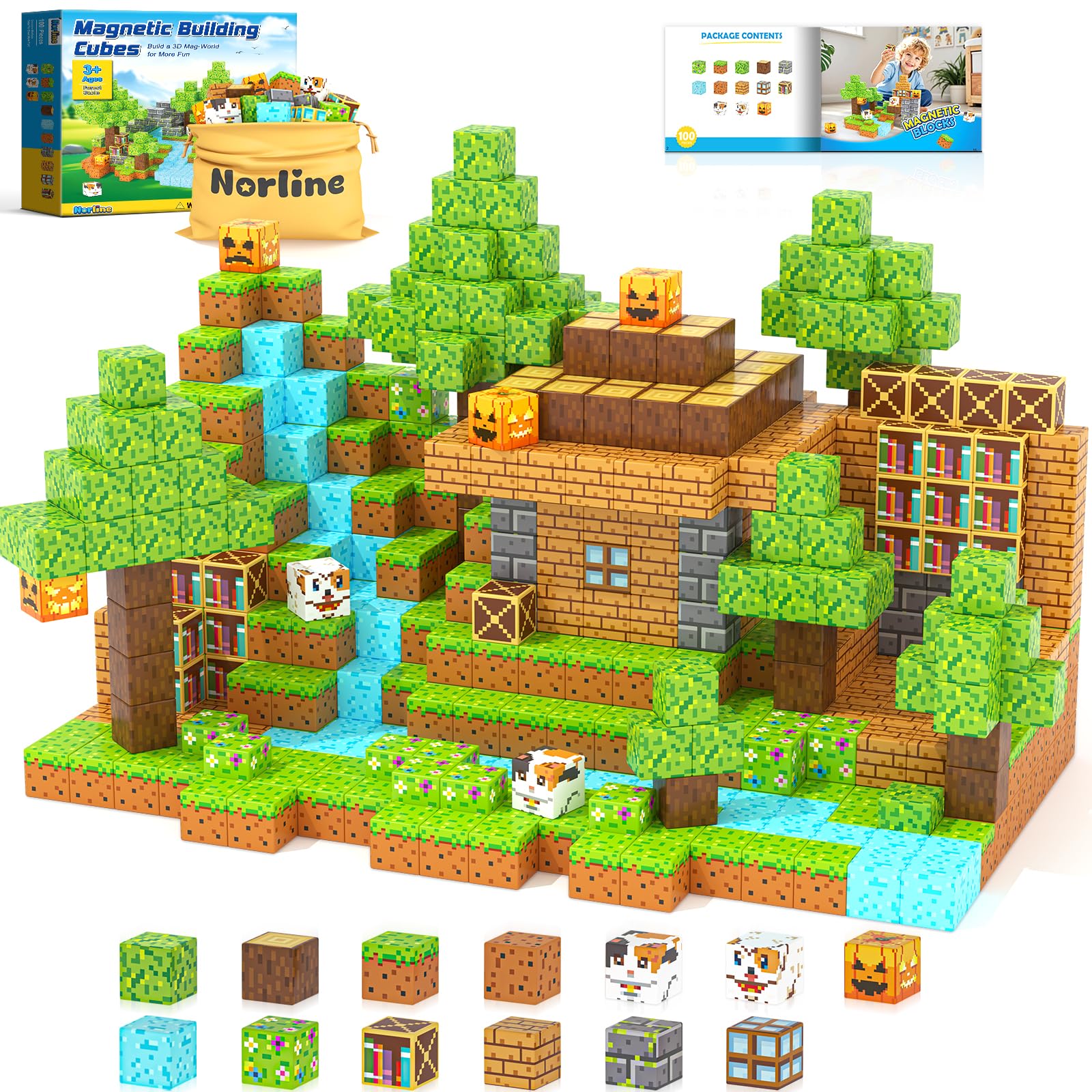 [イマジネーションジェネレーション]Imagination Generation 100 Piece Wooden Block Set with Carrying Bag by BRB6485 [並行輸入品] Amazon.com: Imagination Generation 100 Piece Natural Wooden