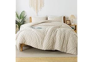 Litanika Beige King Size Comforter Set with Sheets