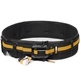 Padded Belt Heavy Duty Buckle&sol;Back Support - Zip-off Padding Extension&comma; Customizable Belt Length&comma; Comfortable Padding&comma; Compatible with all ClipTech ™ Pouches - TB-CT-41P