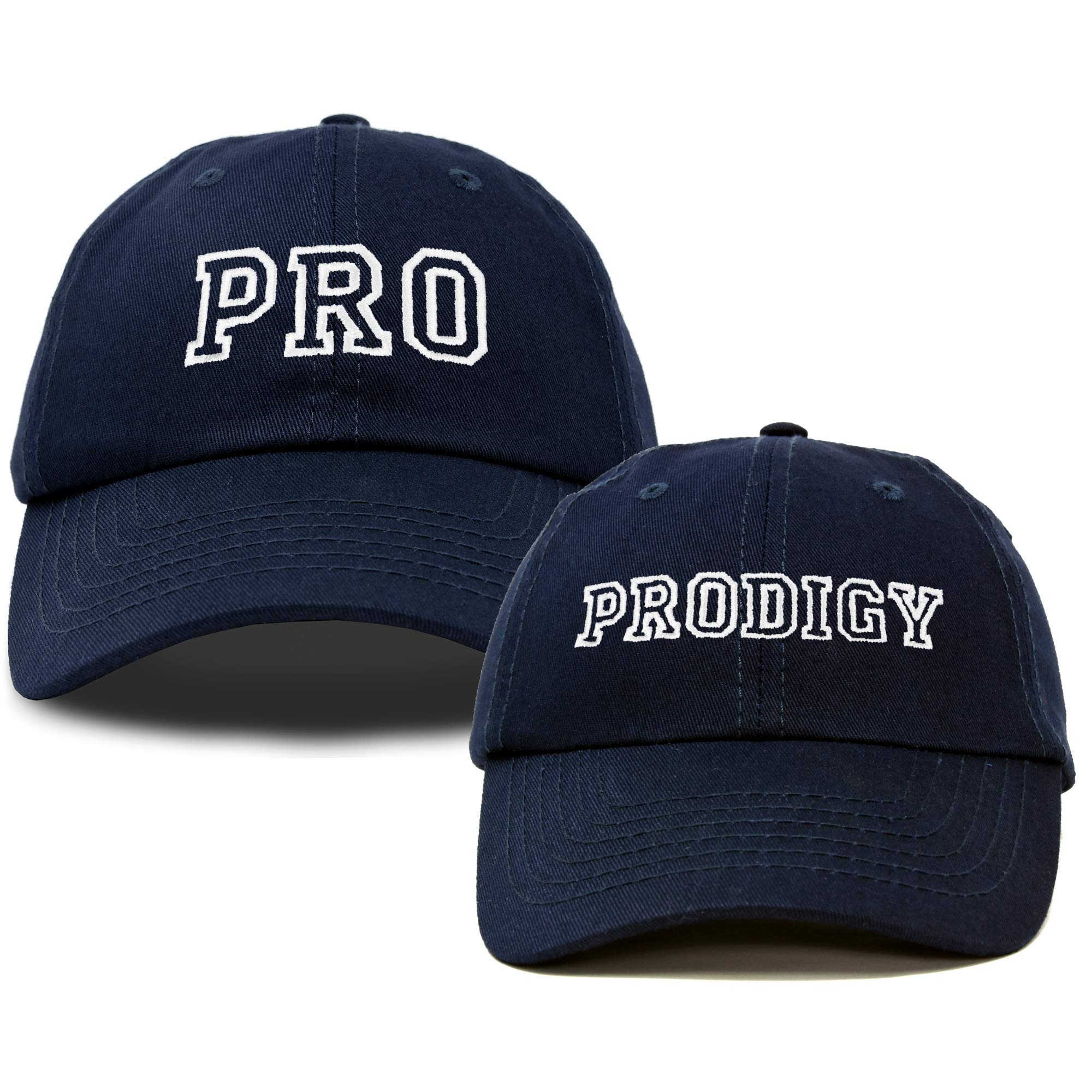 DALIXFather Son Hats Dad and Son Matching Caps Embroidered Pro Prodigy