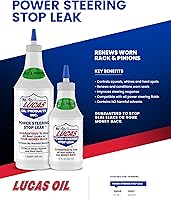 Vista 4 de Lucas Oil 10008 Fuga de parada de dirección asistida - 12 onzas