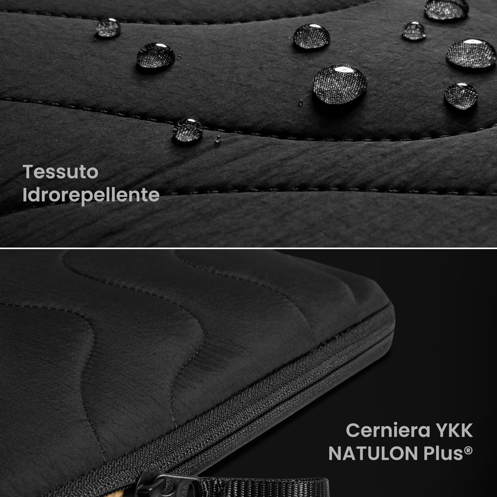 tomtoc 360° Custodia per Nuovo 16 Pollici MacBook Pro M5 Pro/Max (2026) A3428 A3429, M4/M3/M2/M1 A3403 A3186 A2991, Custodia per computer portatile Leggera e Morbida, Soffice e Soffice Sleeve