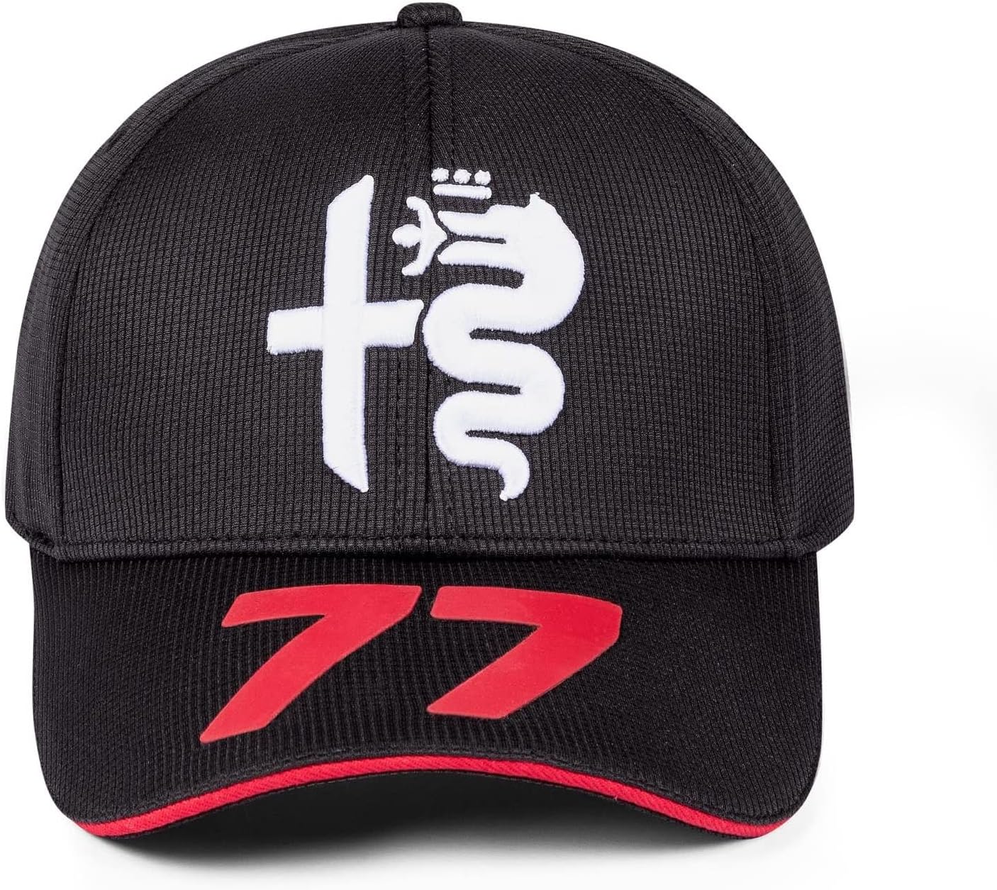 Alfa Romeo Racing F1 2023 Valtteri Bottas #77 Team Hat Black - Image 4