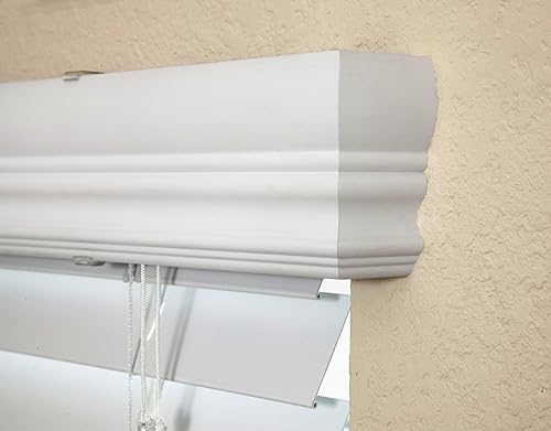 Miniatura 4 de Fauxwood Impressions 36002700 - Persianas para ventana, 27 x 36 pulgadas, color blanco