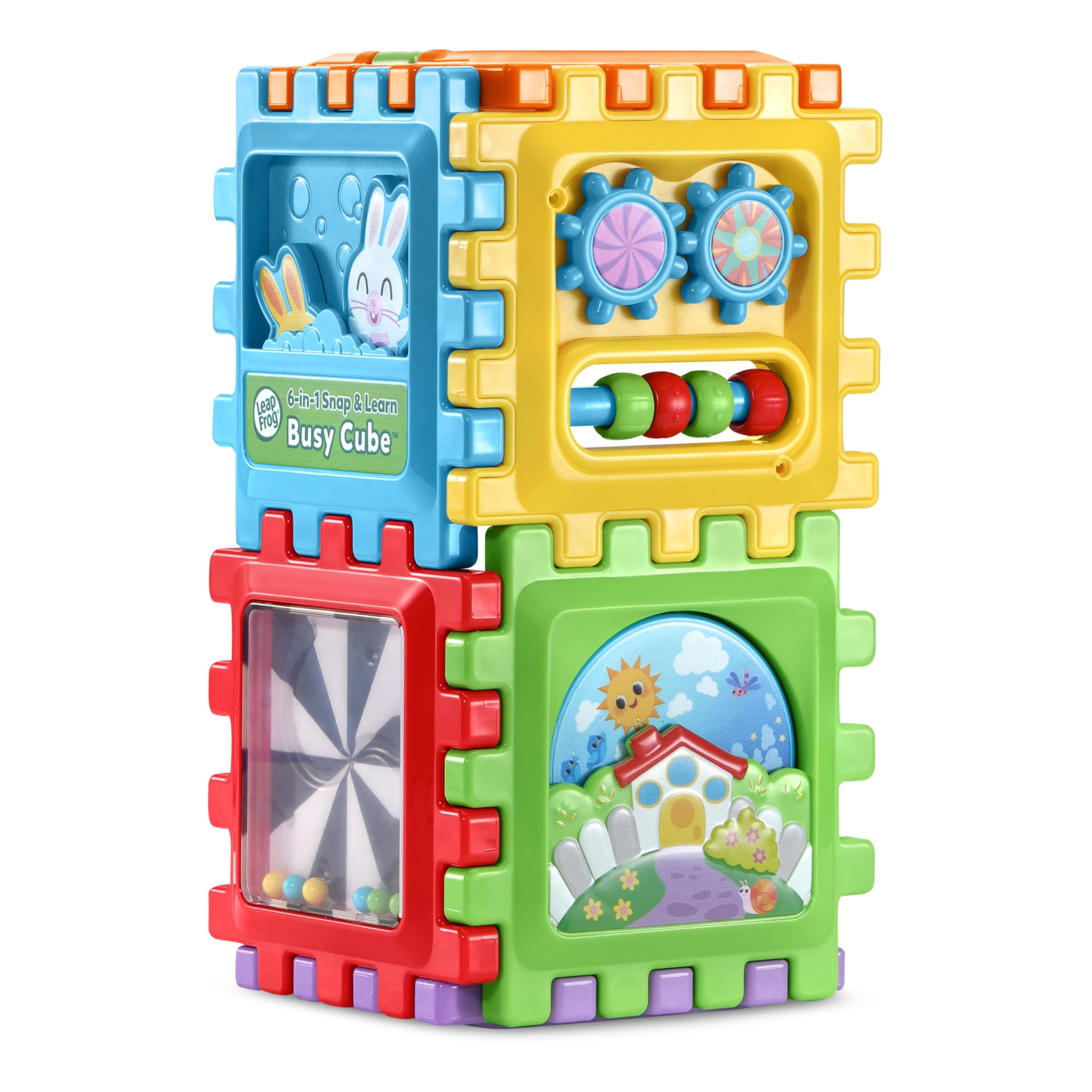 LeapFrog 6-in-1 Snap & Learn Busy Cube/Modulo Cube des découvertes - 3
