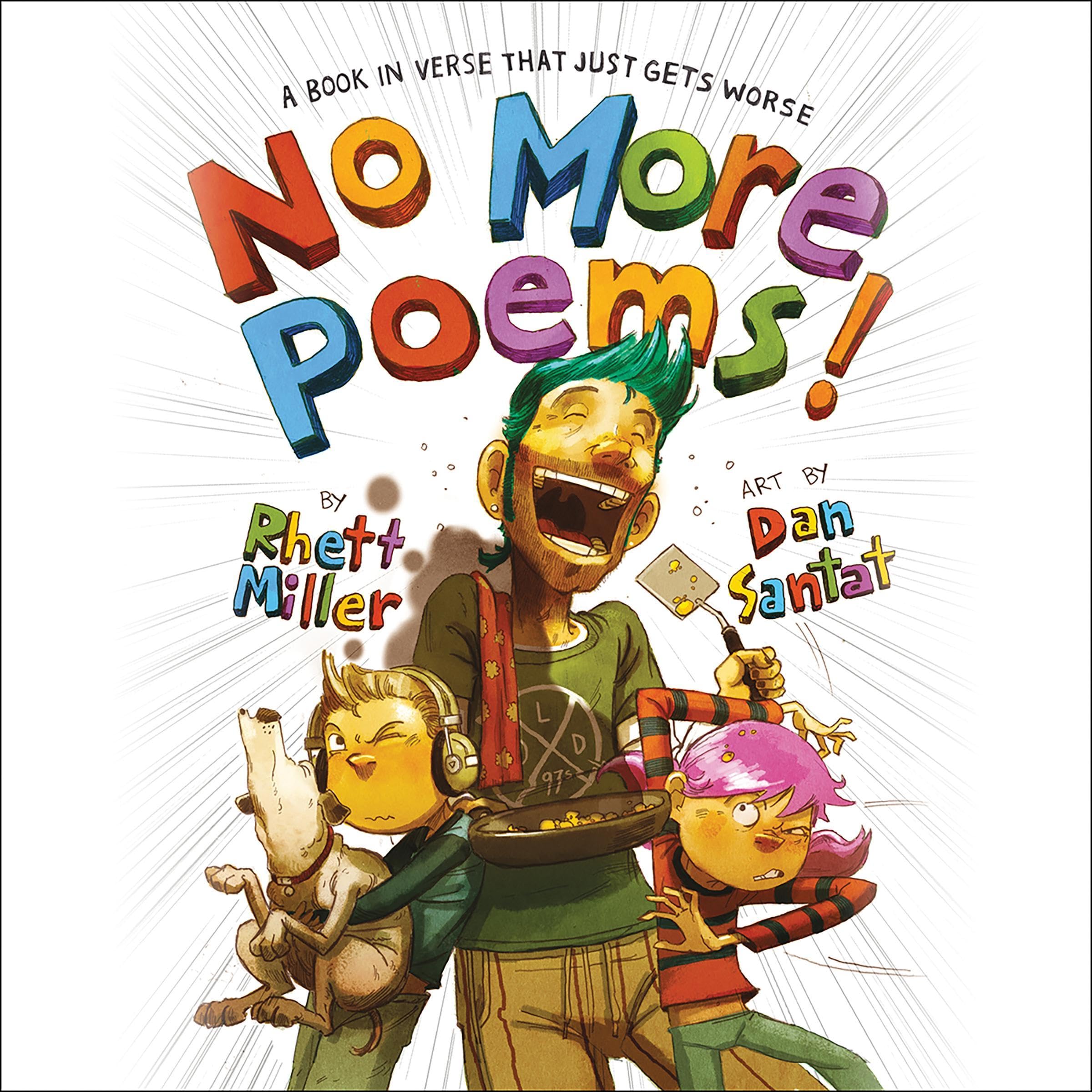 Cover art for No More Poems!
