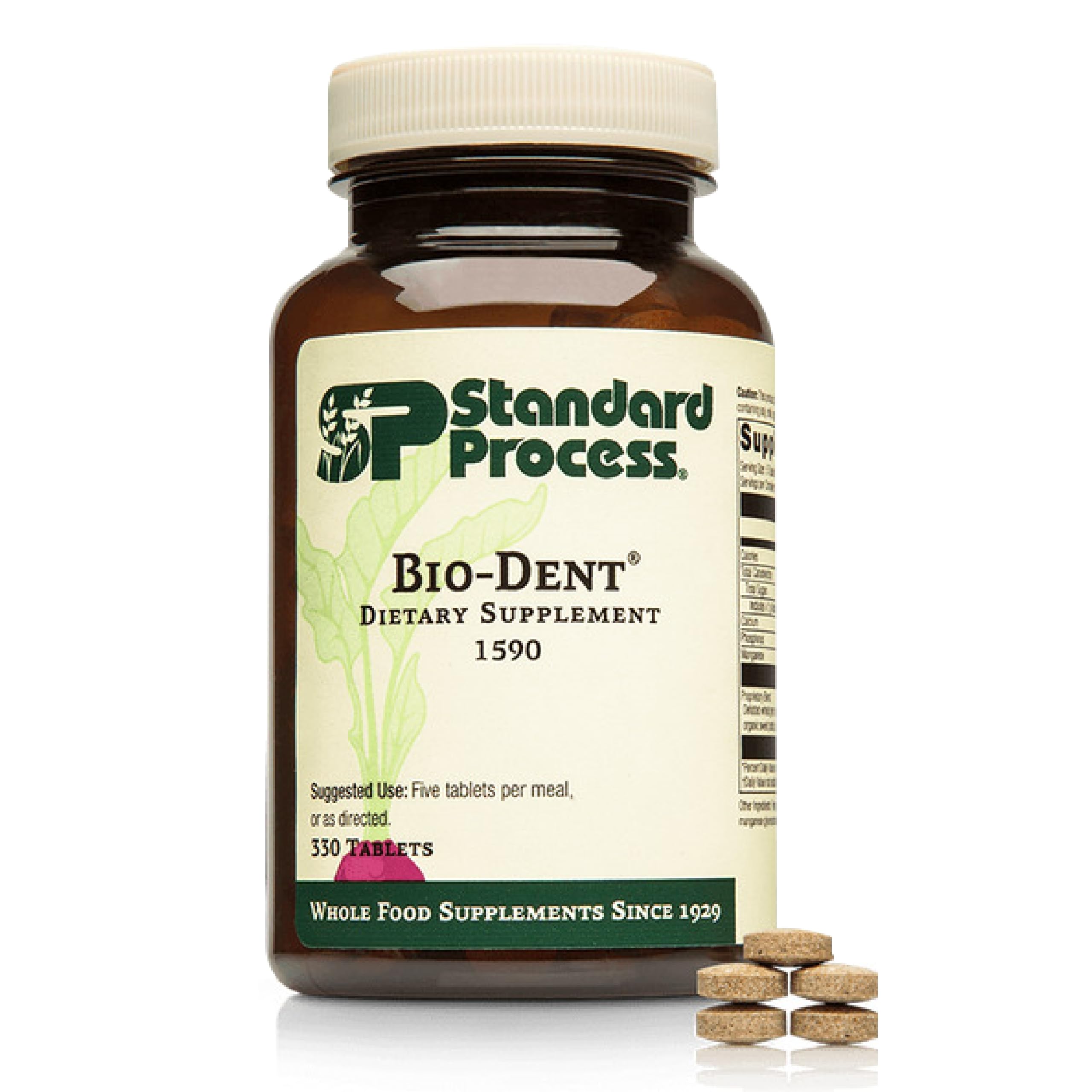 Standard Process Bio-Dent - Dietary Supplement for Skeletal Health - Teeth Bone Function Support - Skeletal Collagen Supplement