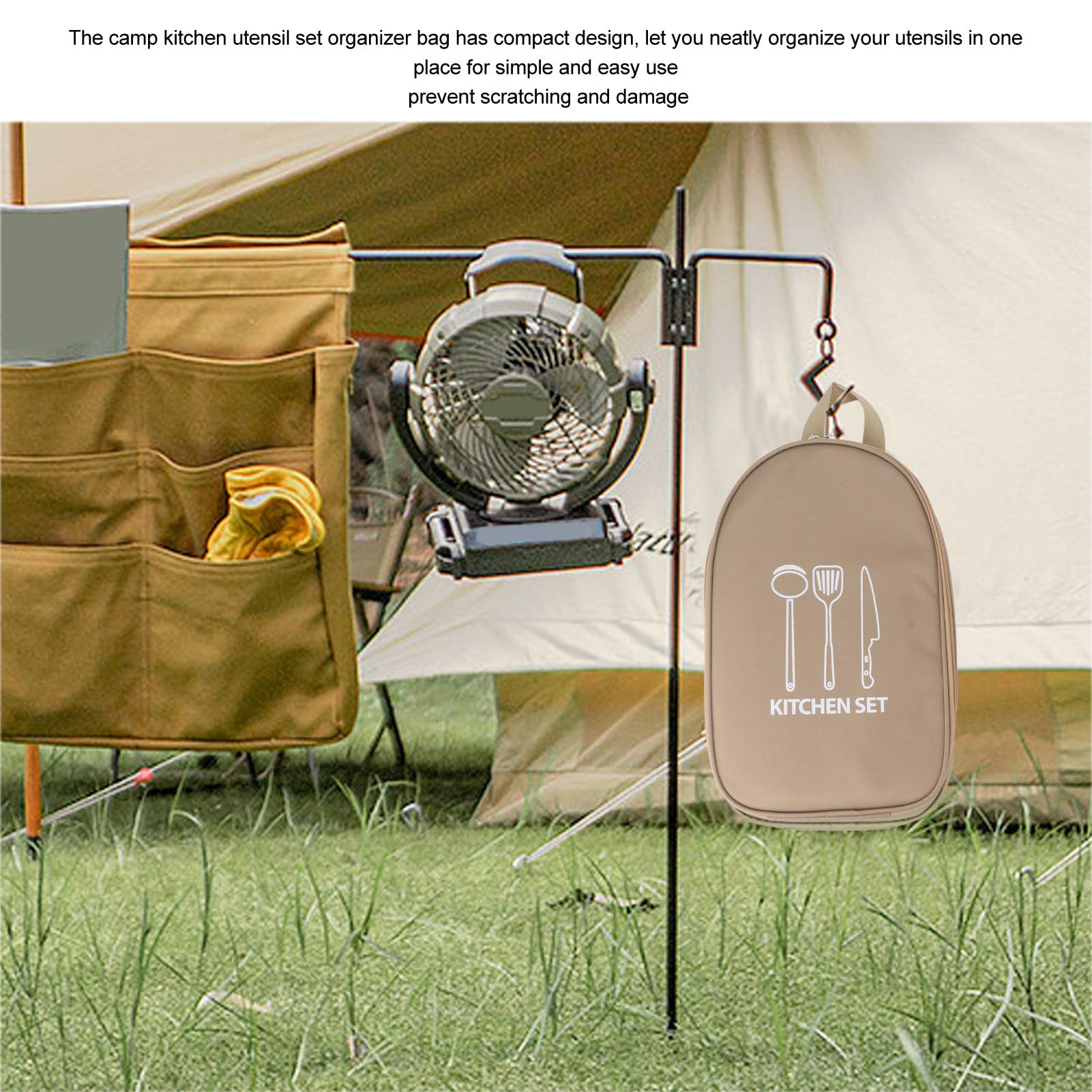 Camping Reis Kookgerei Zak, Camping Kookgerei Set, Reis