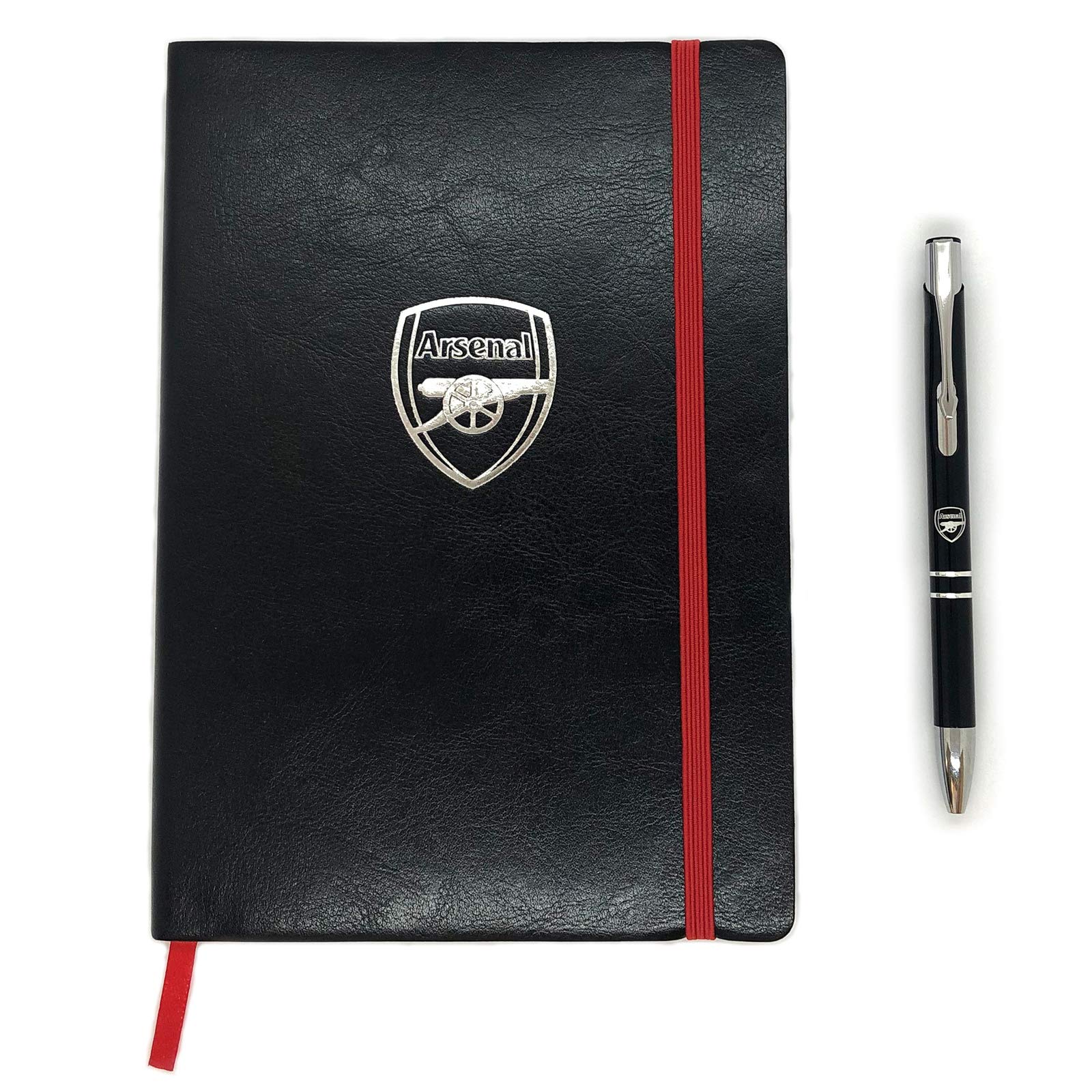 Arsenal FC - Set Premium oficial de ejecutivo - Bolígrafo y libreta A5
