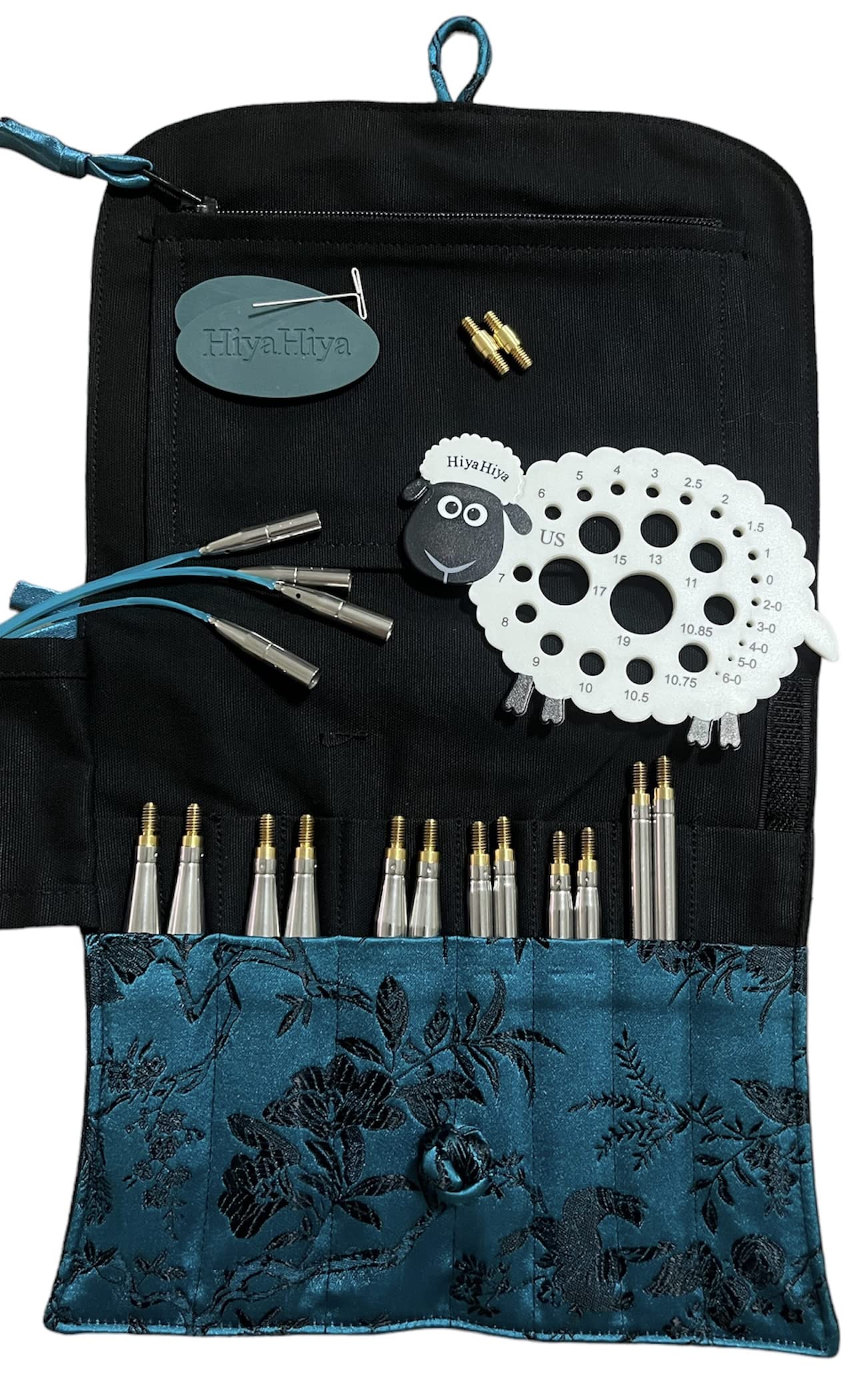 Amazon.co.jp: HiyaHiya large 付け替え輪針セット 6本 ステンレス  