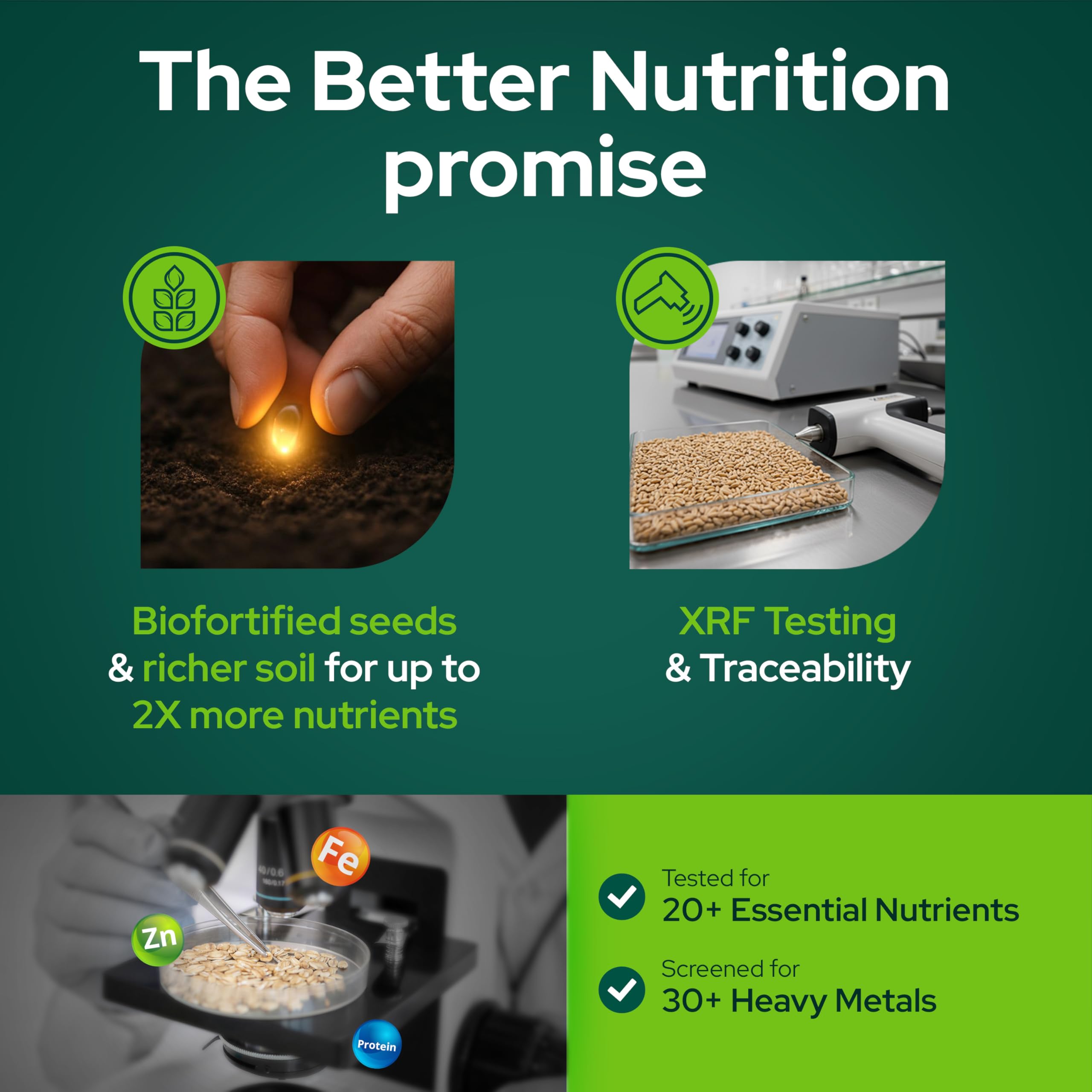 Better Nutrition Bioforitified Wheat Fusilli Pasta | Rich in Iron & Zinc | No Maida | 100% Natural | Healthy Pasta | High Fiber For Digestive Ease | 400g 3