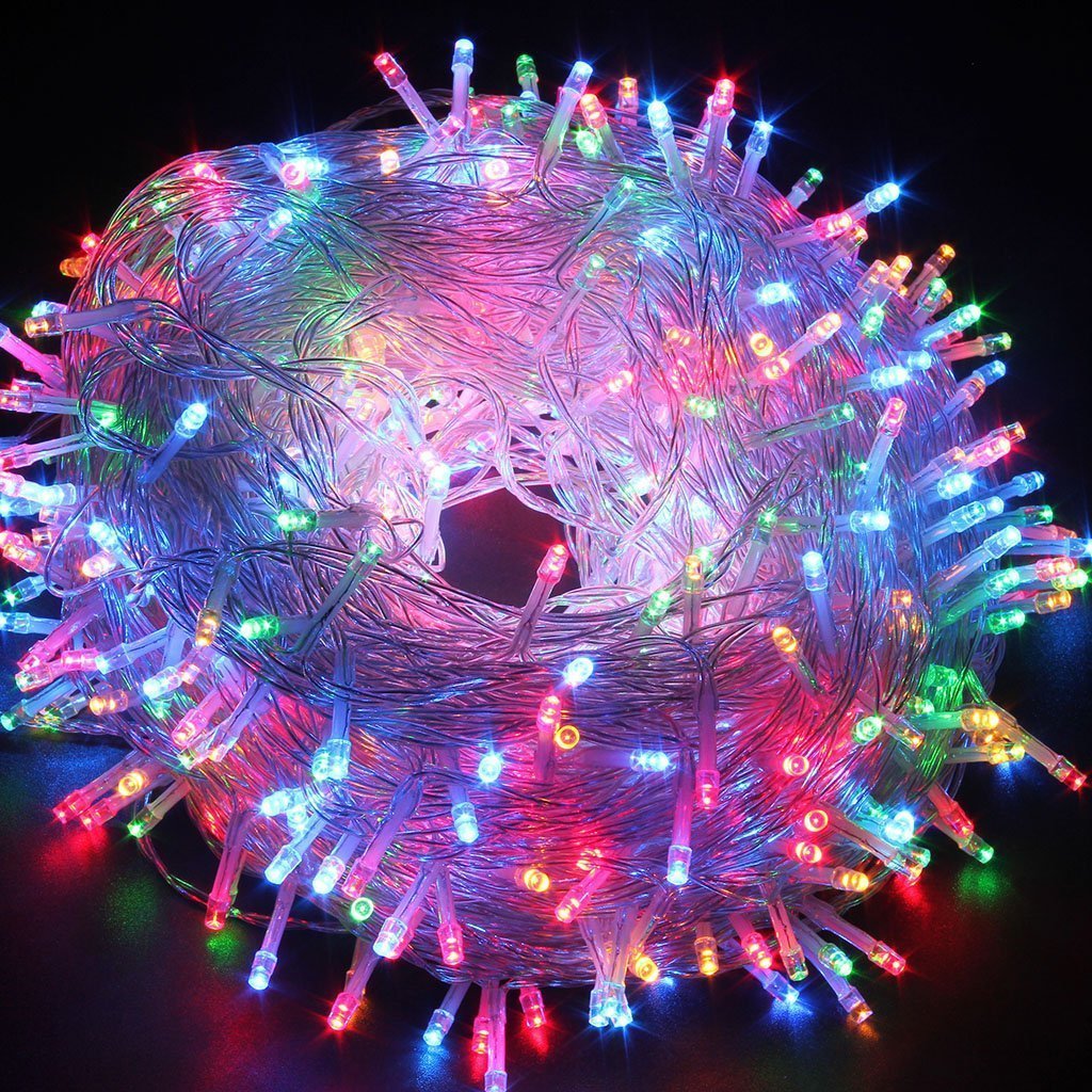 Hulx Multicolor Christmas Led Fairy Lights, 3M 30Led Battery Powered String Lights For Indoor/Outdoor Trees & Decoration