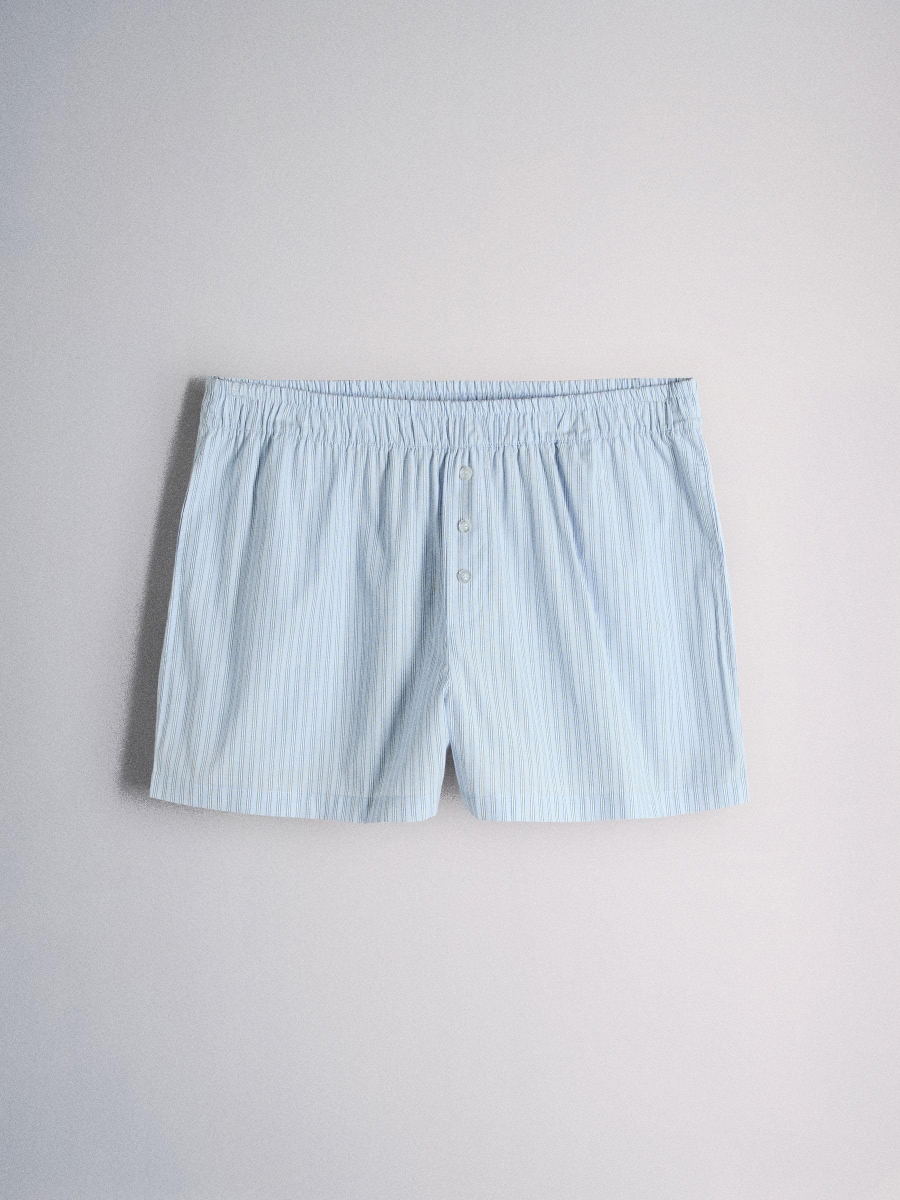 THE SET Damen 3er-Pack Pyjama aus Unterhemd und gewebten Shorts