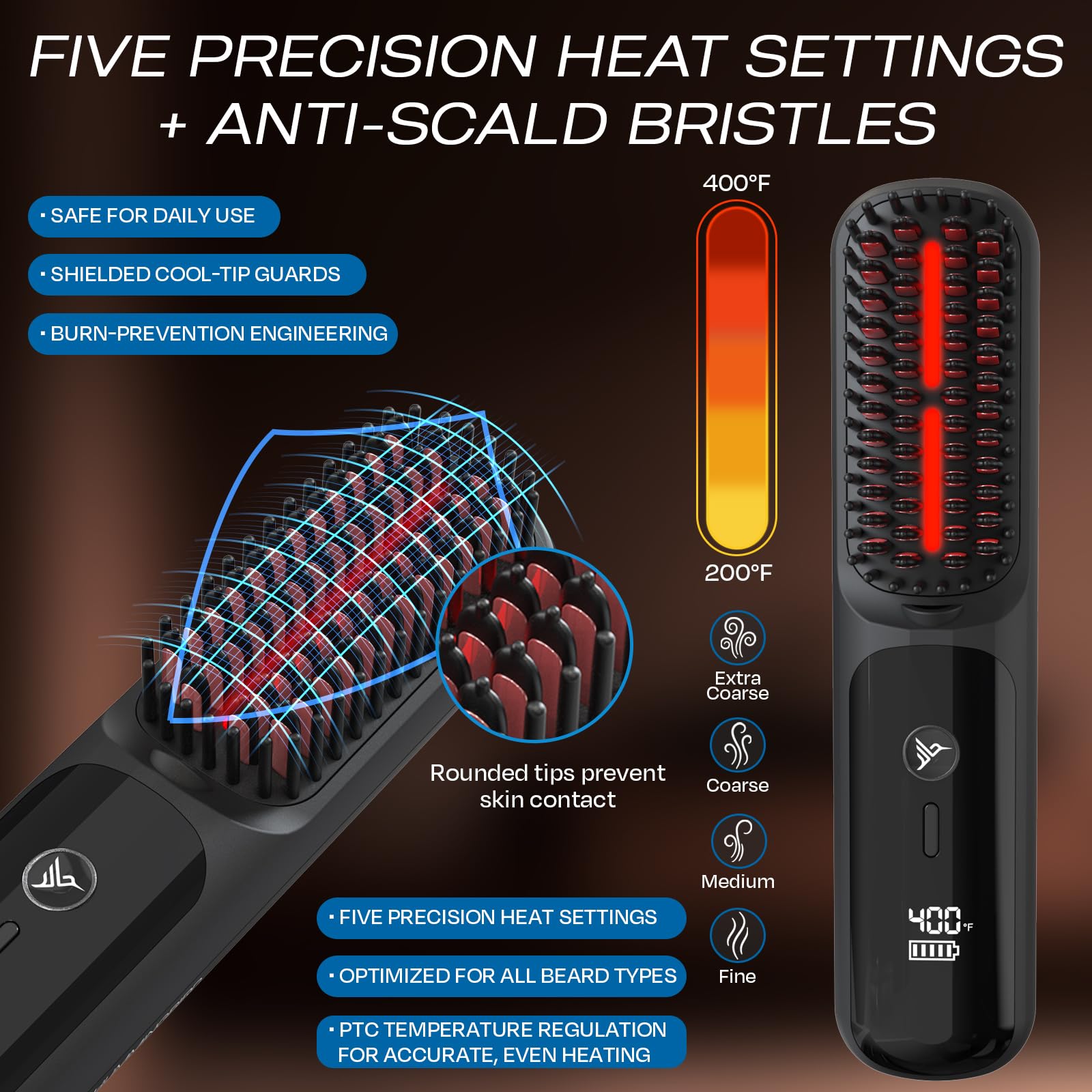 Amazon.com : HUMMINGBIRD MK18 BeardBoss Cordless Beard