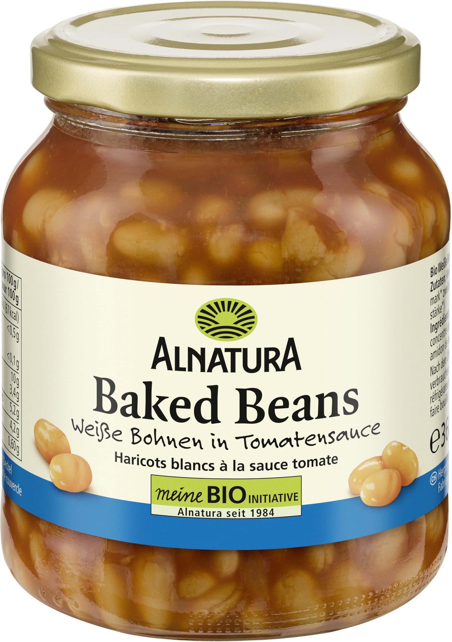 Alnatura Bio Baked Beans, Abtropfgewicht 360g