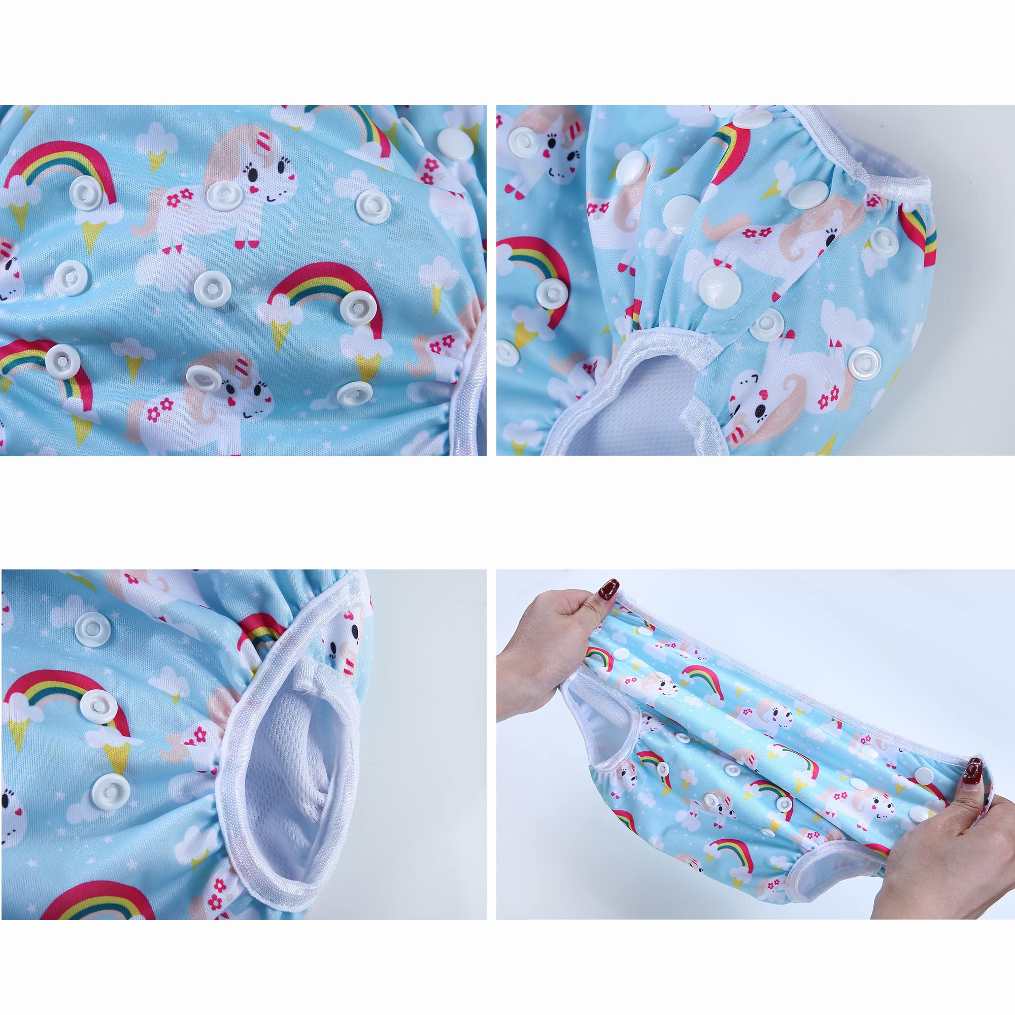 Pantalone Pannolino Playshoes Con Protezione UV UPF 50+ - Costume Da Bagno Unisex Per Bambini, Ideale Per Mare E Piscina - Foto 5