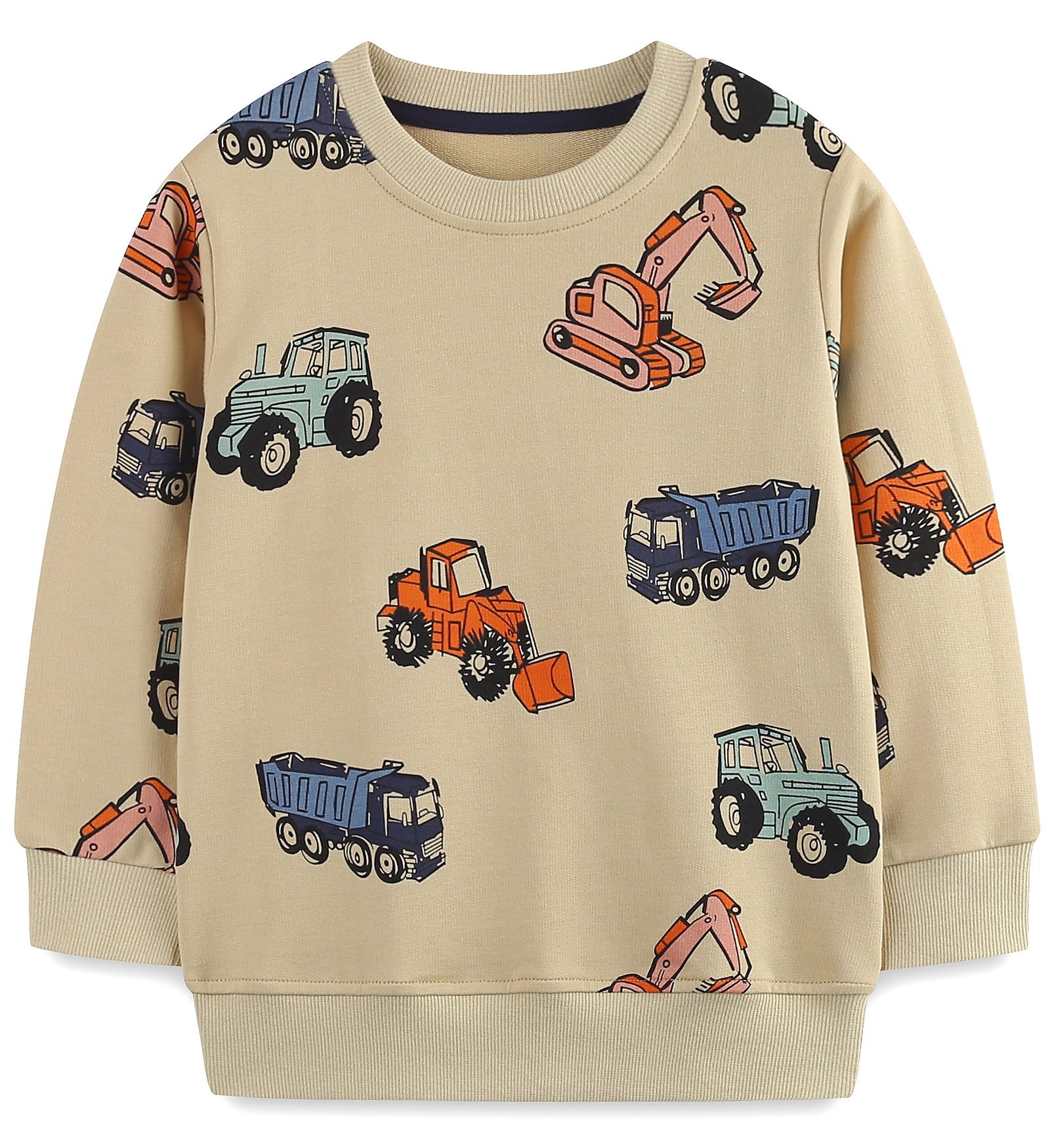 Hongshilian Unisex Kids Cute Cartoon Cotton Sweater Shirt
