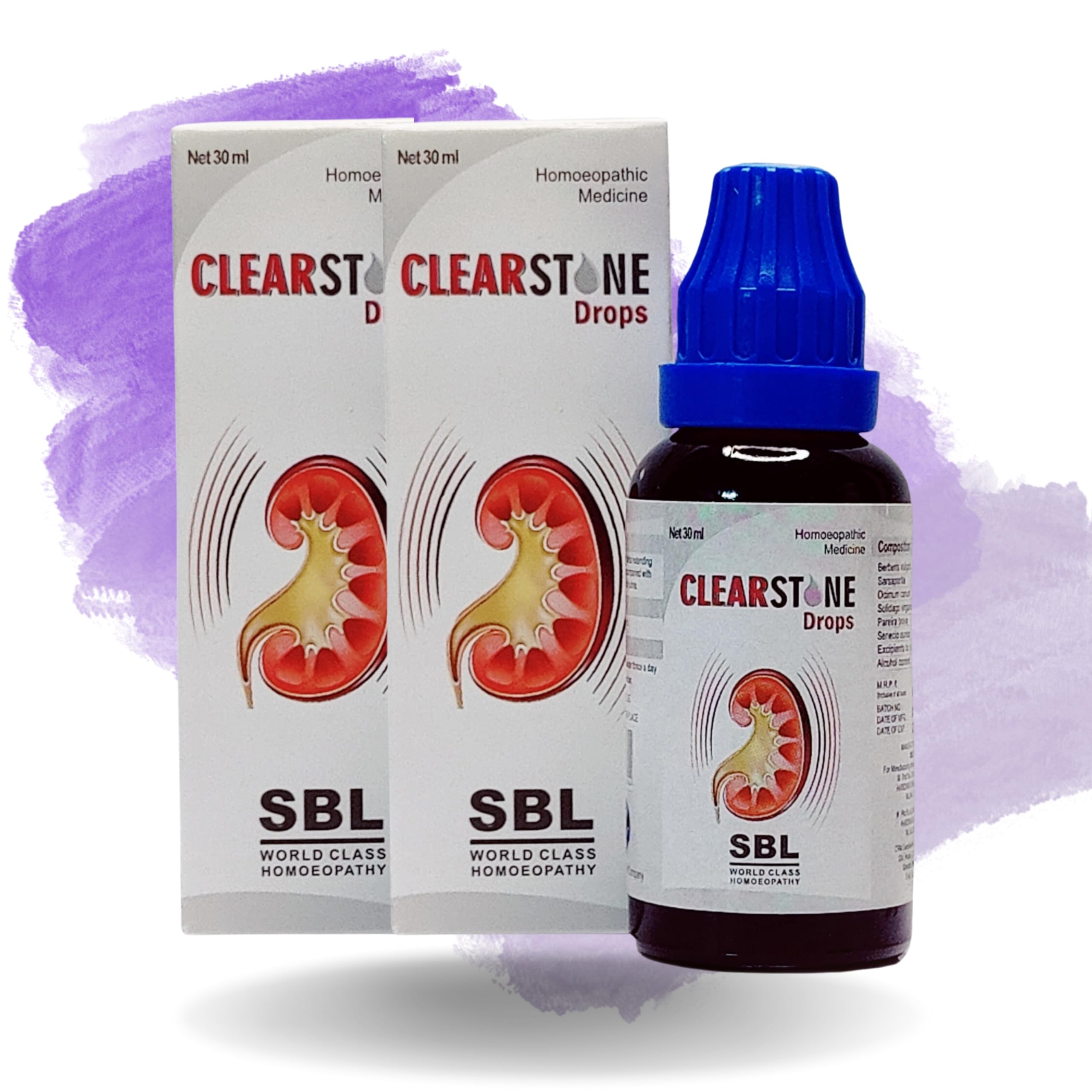 HOMEOLAV Clearstone Drops 30Ml || Sbl Homeopathic Medicines || Pack Of 2(30Mlx2) (B0CKTD1264) Amazon Price History, Amazon Price Tracker