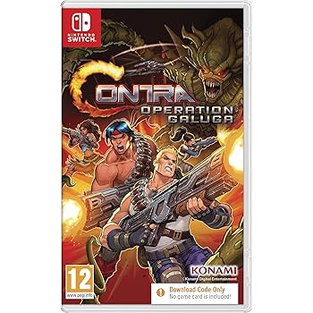 Contra: Operation Galuga Code-In-Box (Nintendo Switch)