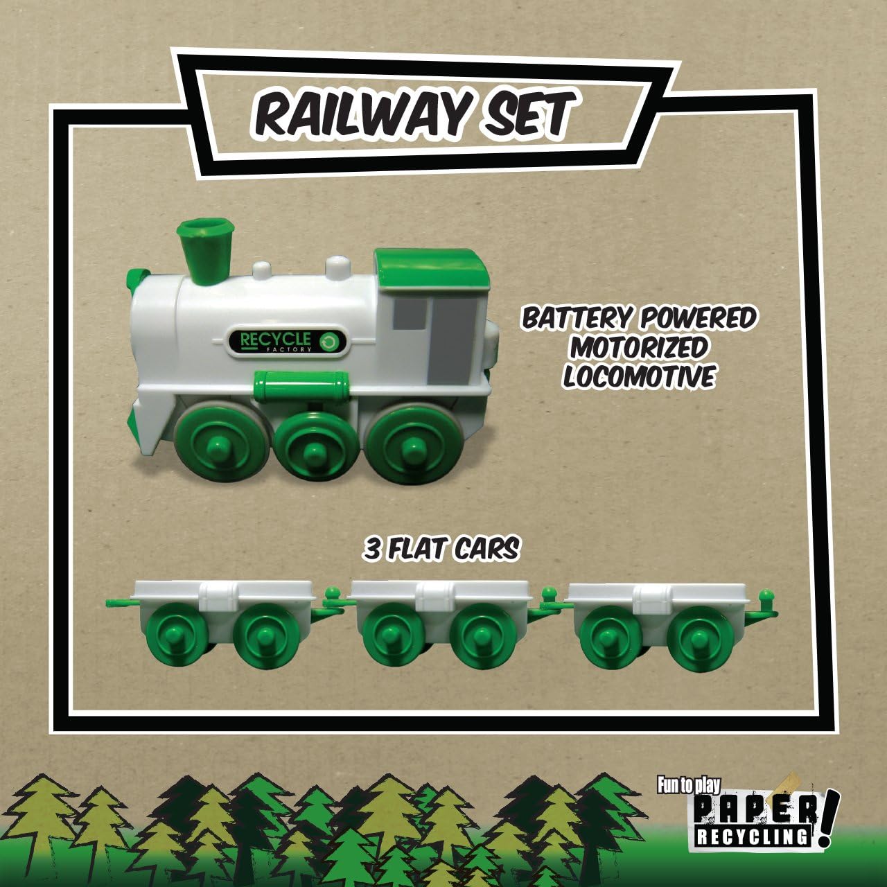 Recycle Factory Train Set