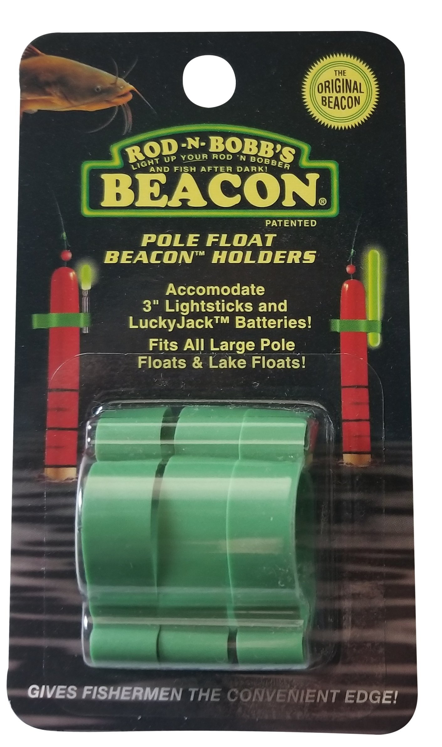 Pole Float Holders Green and Large 3 Per Pack