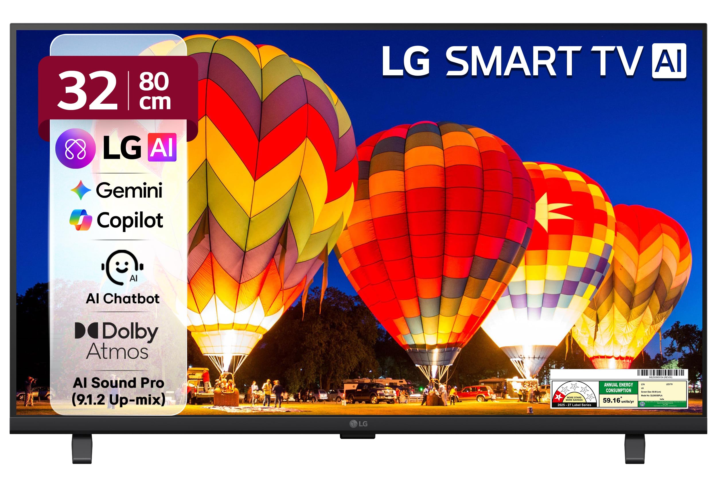 LG 80 cms (32 inches) LB655 AI Series HD Smart webOS VA LED TV 32LB655BPLA-image-46