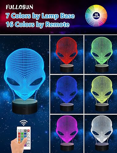 Miniatura 2 de Dinosaur 3d luz nocturna lámpara de proyección LED lámpara para cuarto de bebé luz nocturna para habitación de niños decoración para el hogar