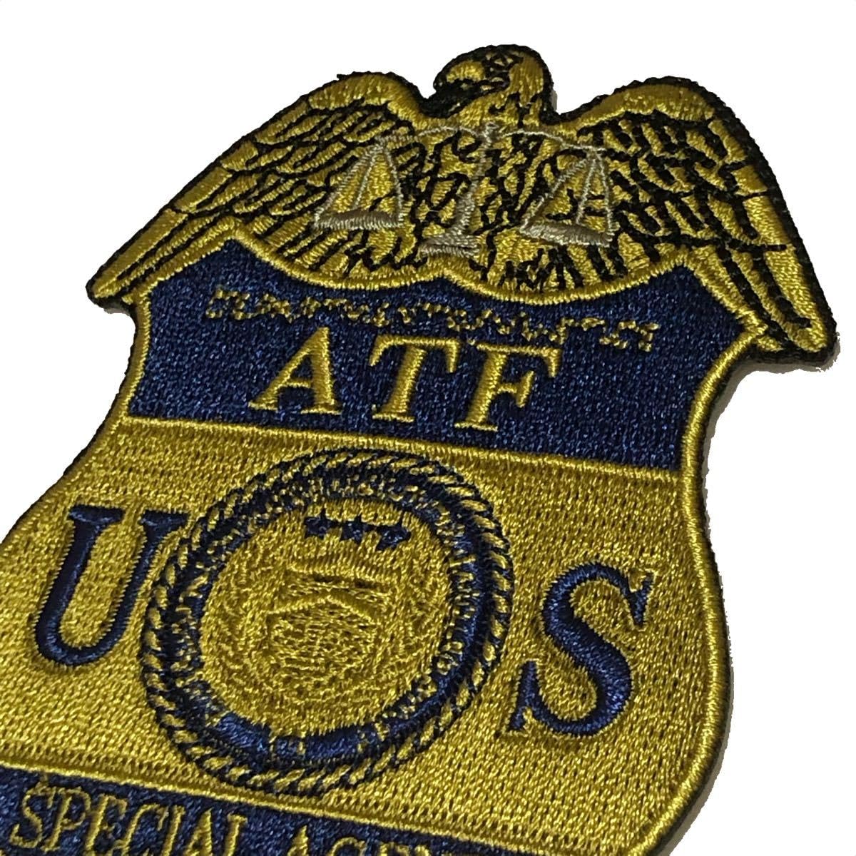ATF SPECIAL AGENT セカンドバッジ Amazon.co.jp: US ATF Special Agent Badge Patch 2 Color Set