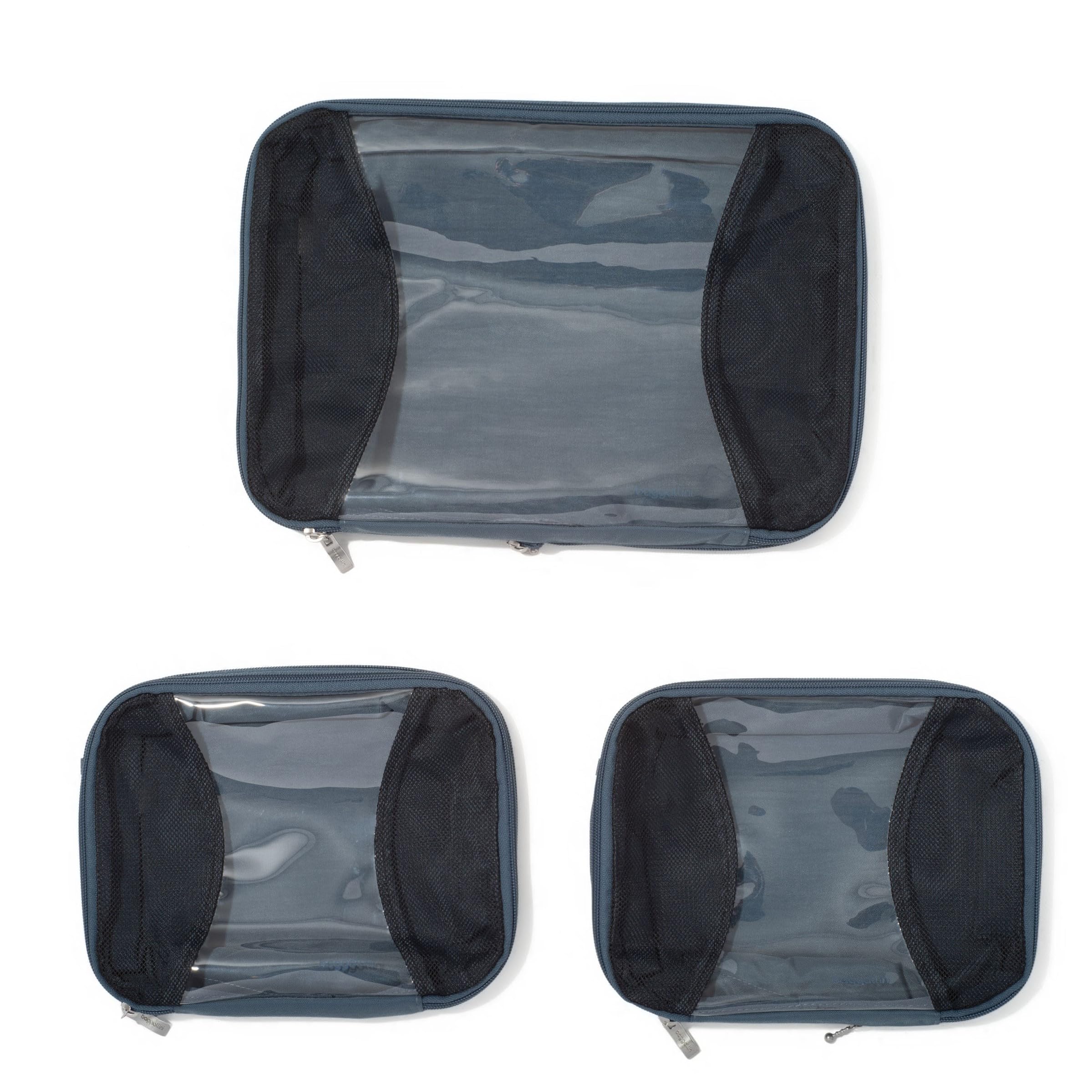 Baggallini Compression Cube 3-piece set - Lightweight Compression Packing Cubes for Travel