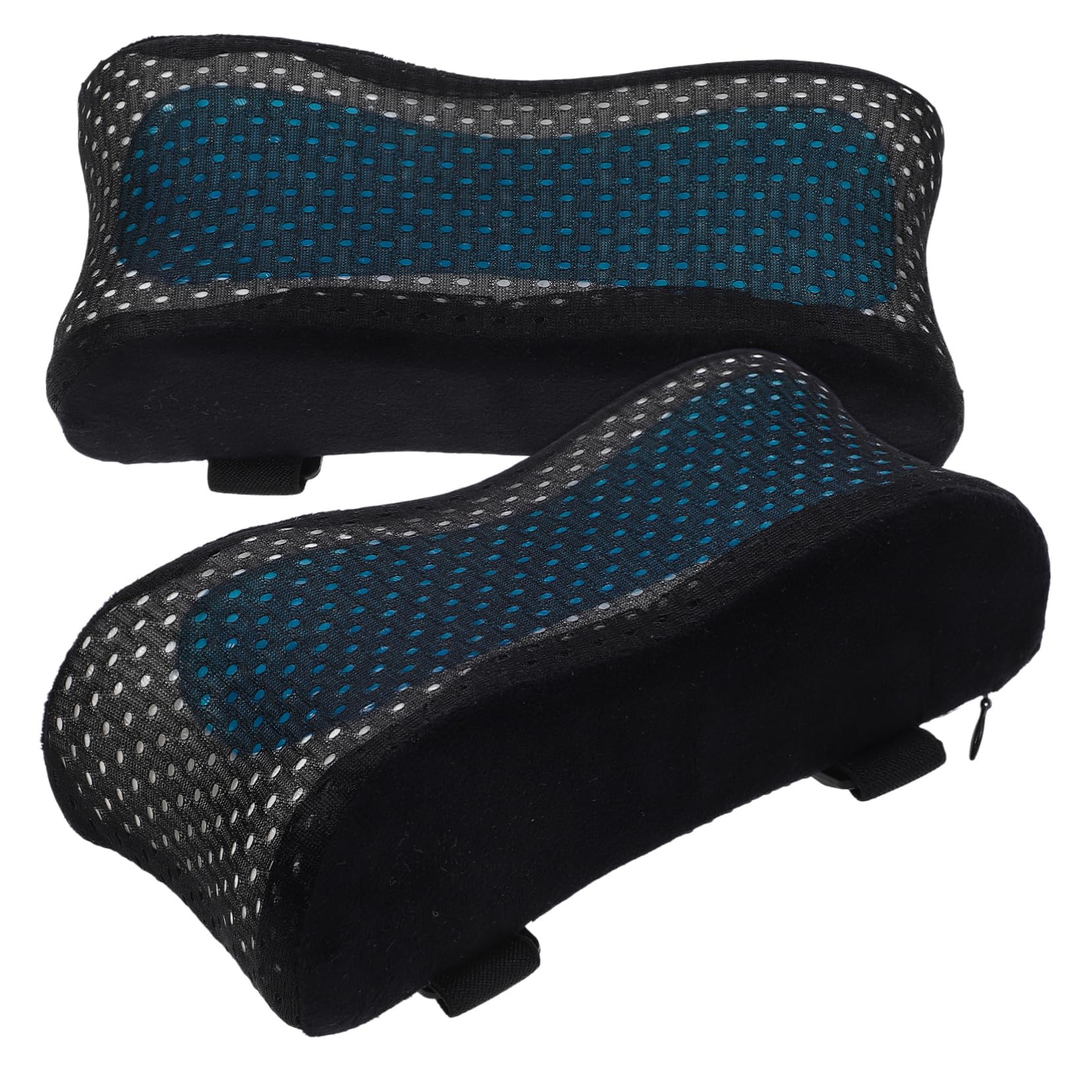 DOITOOL Almohadilla para Reposabrazos De Silla De Oficina Cojín para Reposabrazos De Silla para Juegos Almohadillas para Reposabrazos De Silla Cojines para 2 Piezas x 4