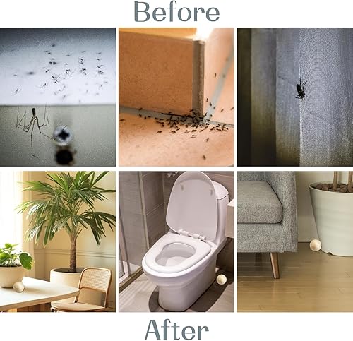 Miniatura 3 de Paquete de 12 bolas repelentes de peces plateados para interiores