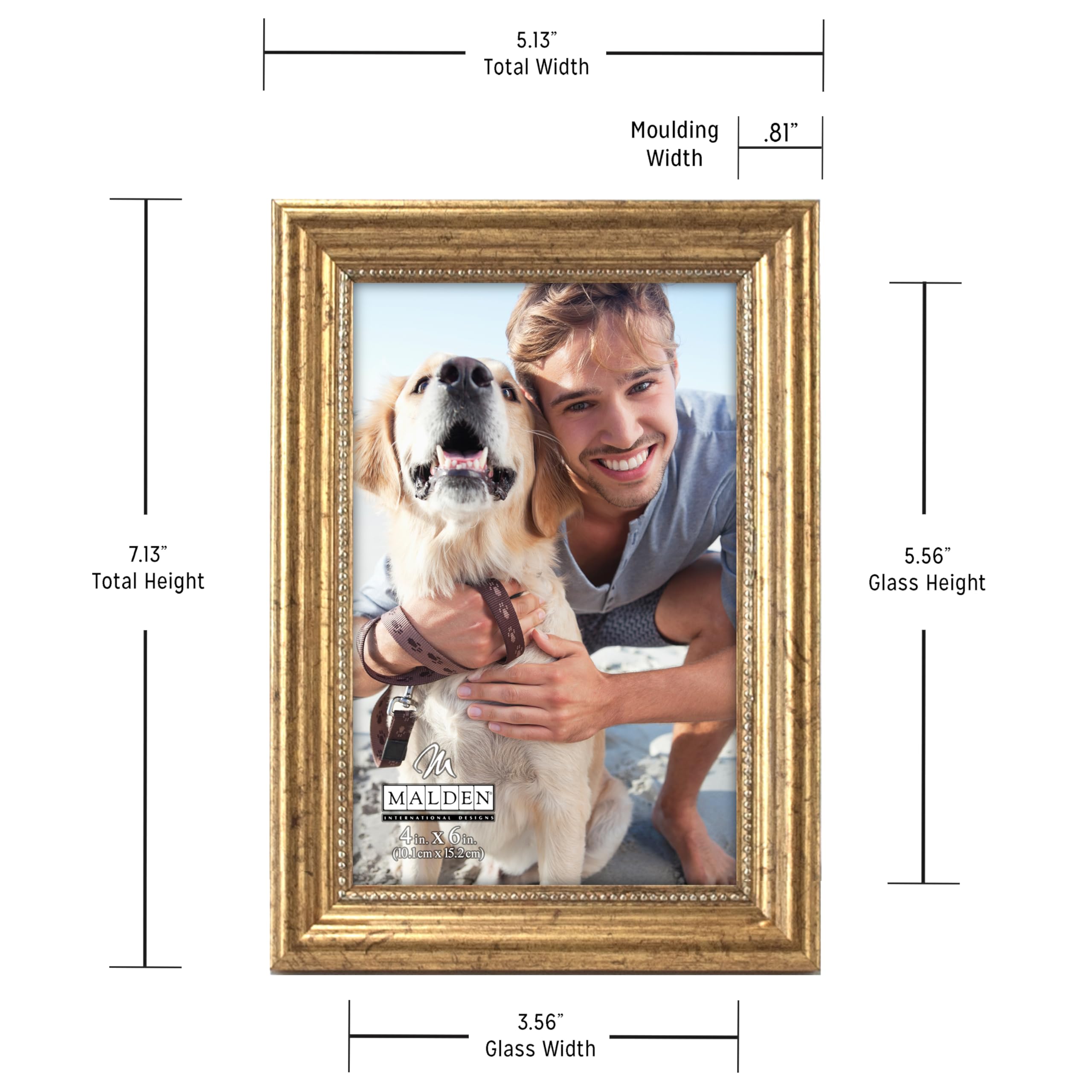 Amazon.com - Malden International Designs 2177-46 Classic Wood