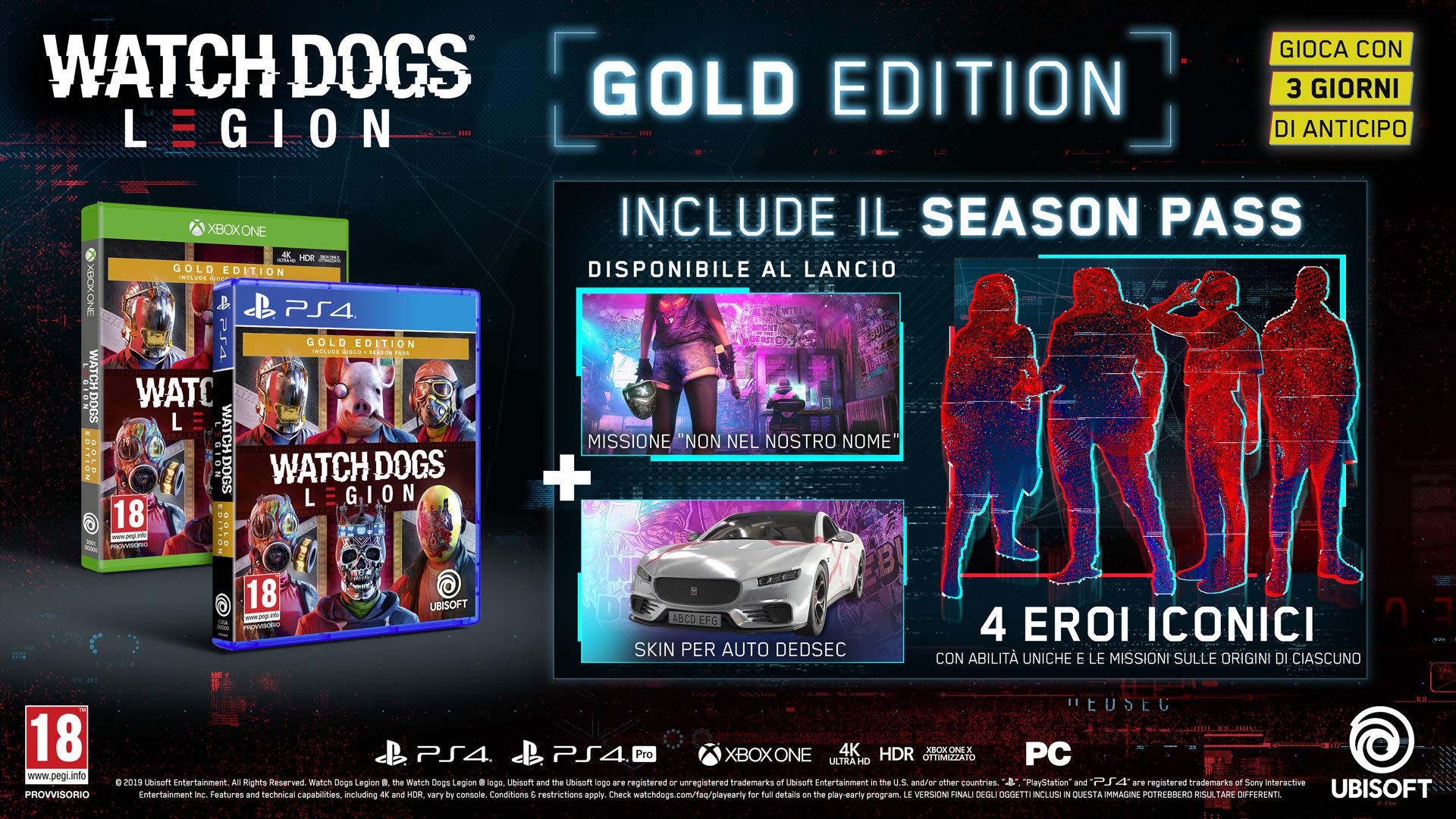 Watch Dogs Legion - Gold Edition - PlayStation 5