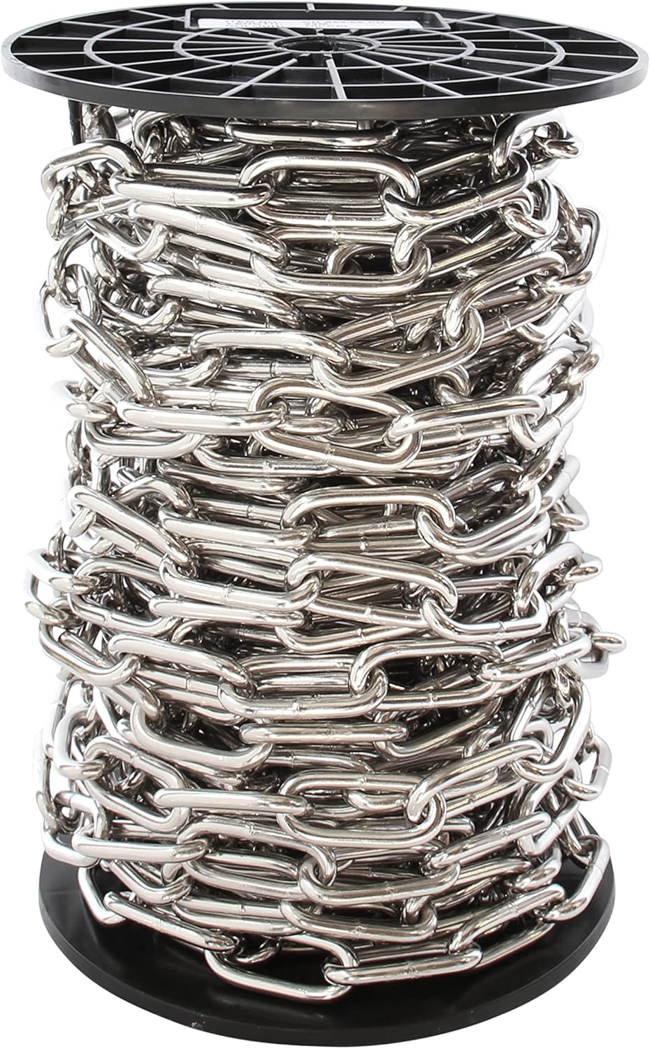 RCH Hardware CH-S59-06-PN-72 Steel Fixture Chain, Polished Nickel (72FT-REEL)