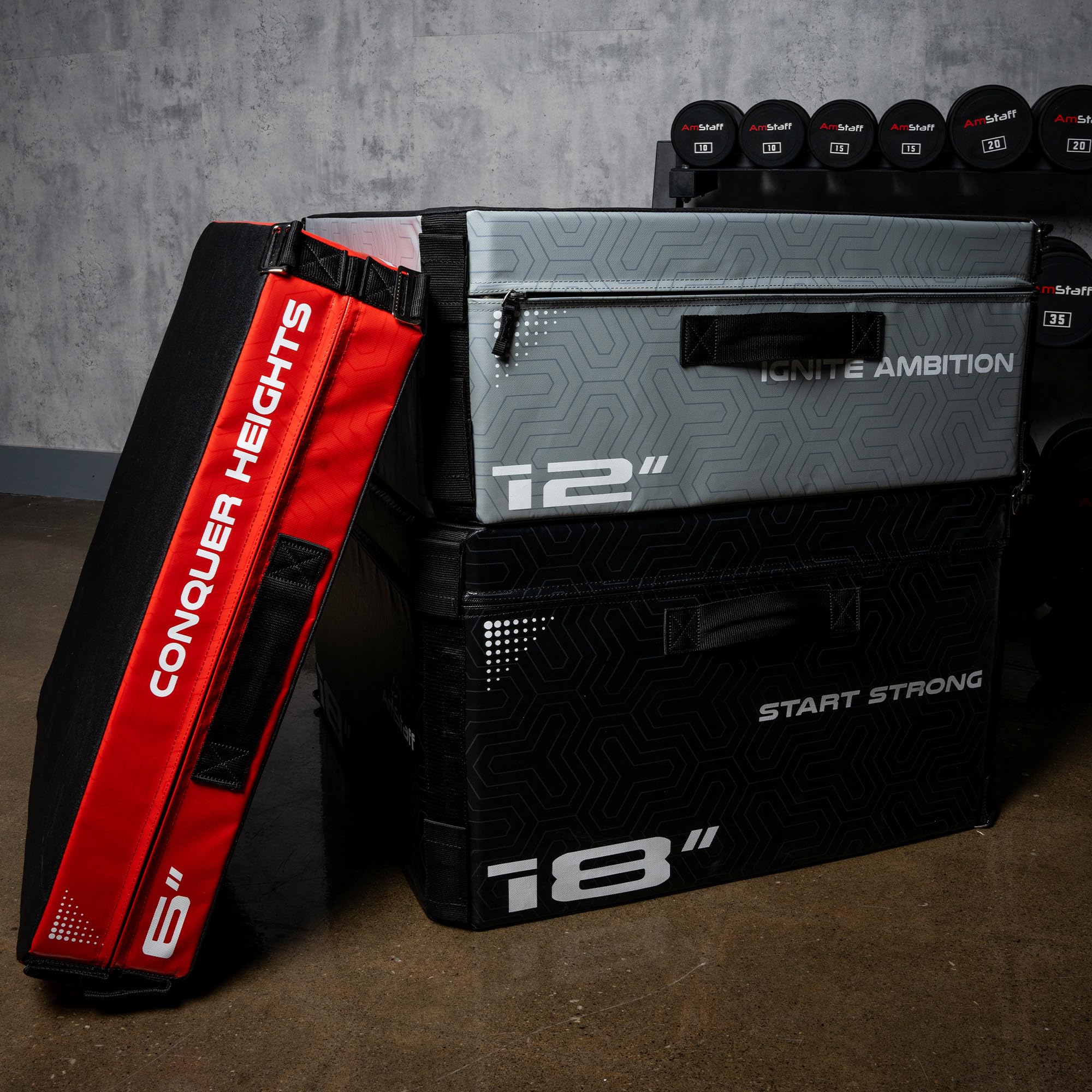 AmStaff Fitness Soft Plyo Box Set 6