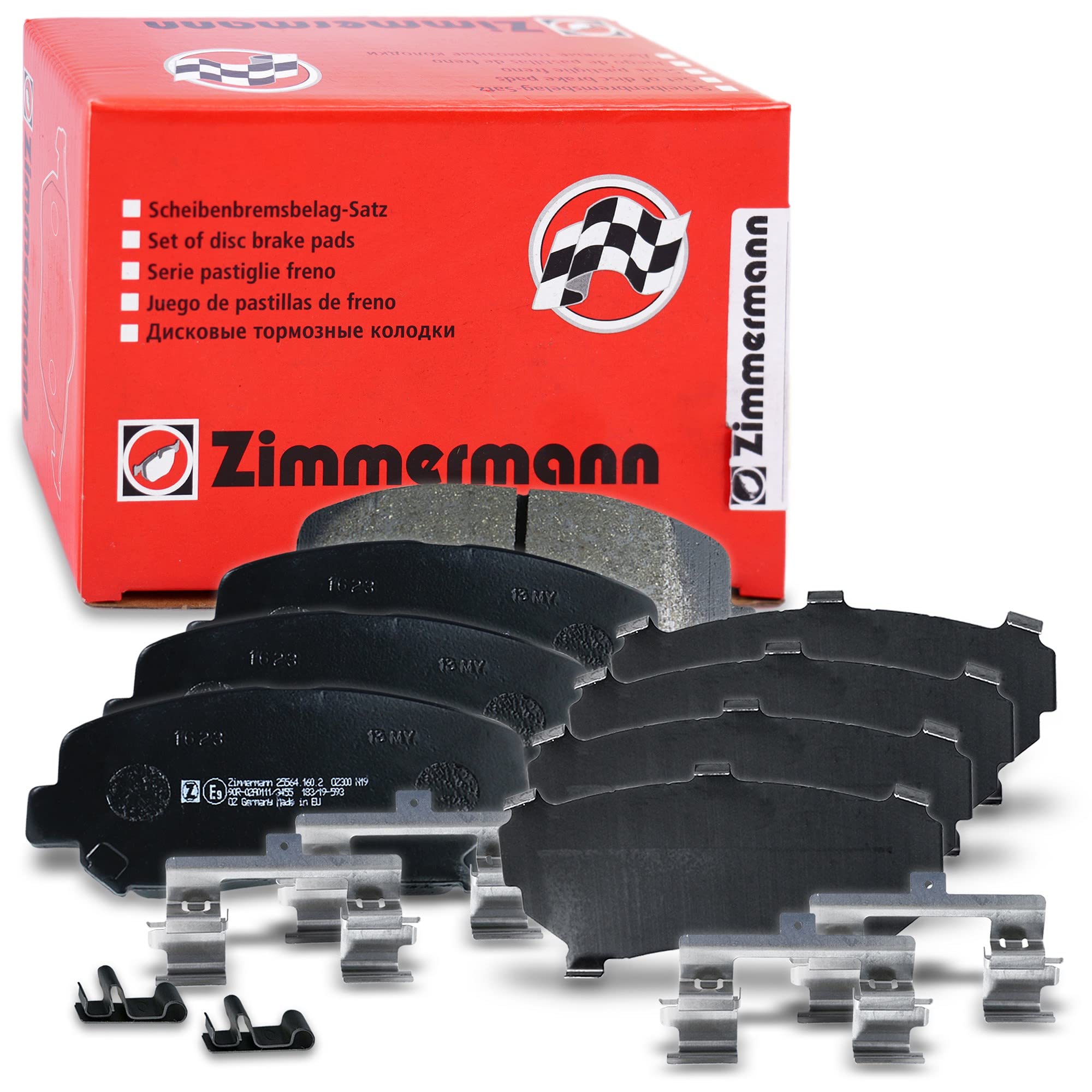 Zestaw Klocków Hamulcowych ZIMMERMANN 25564.160.2 przód