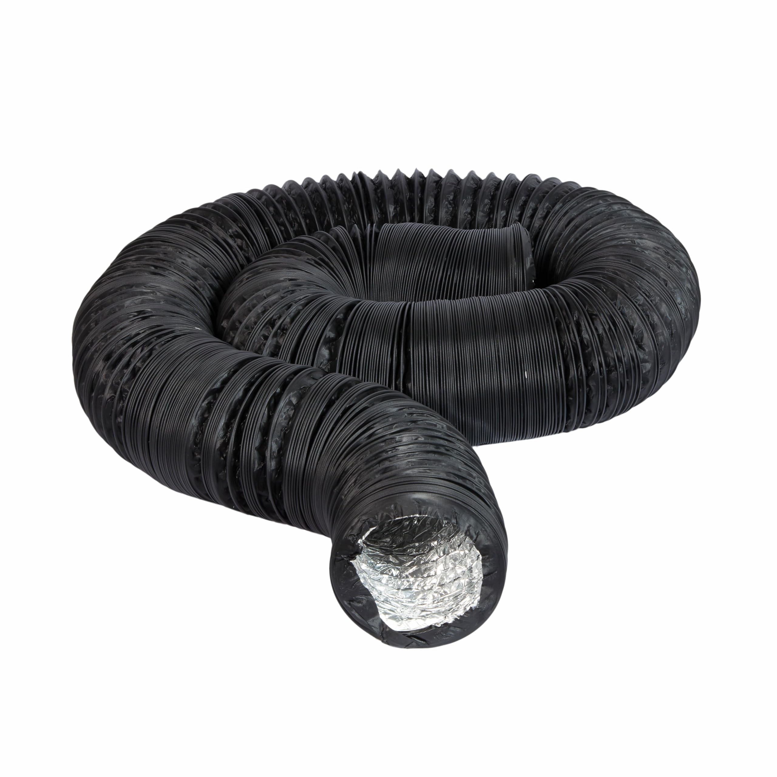 Airflow Aluminium – 150Mm (6 Inch) X 3M Flexible Pvc Ventilation Ducting Hose Pipe - Tumble Dryer Vent Hose, Flexible Ducting For Extractor Fans, Cooker Hoods & Hydroponics