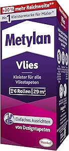 Metylan Non-Woven Wallpaper Paste for Non-Woven Wallpaper with Smooth