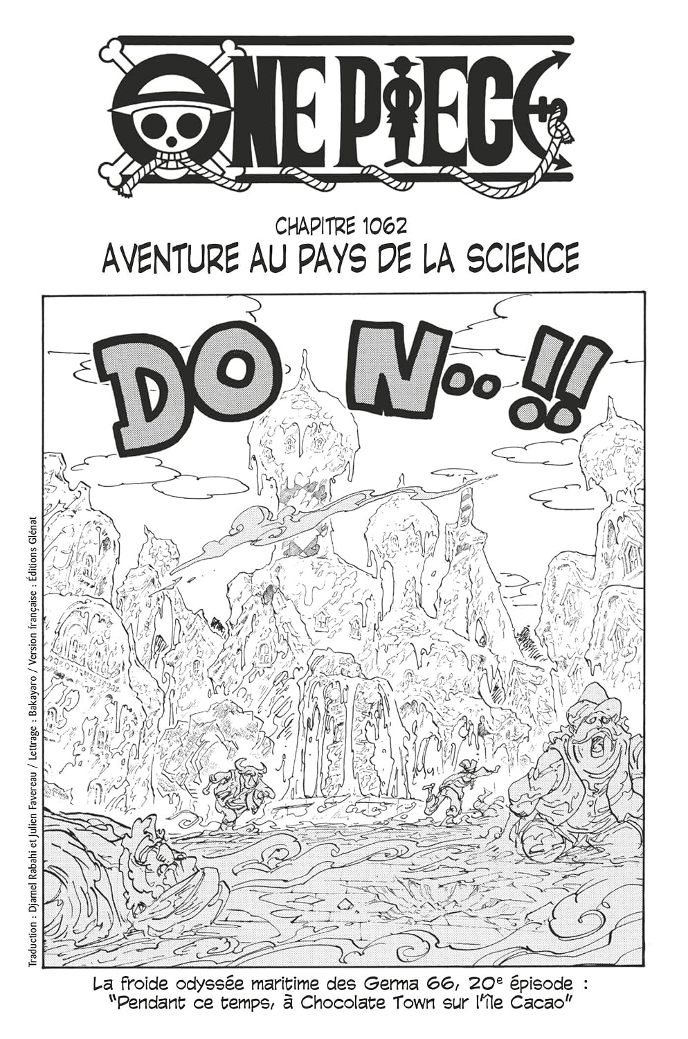 Science One Piece One Piece édition originale - Chapitre 1062 : Aventure au pays de la ...
