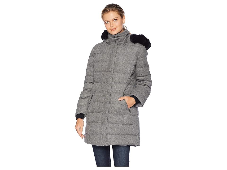 

UGG Celeste Wool Coat (Medium Grey Heather) Women's Coat