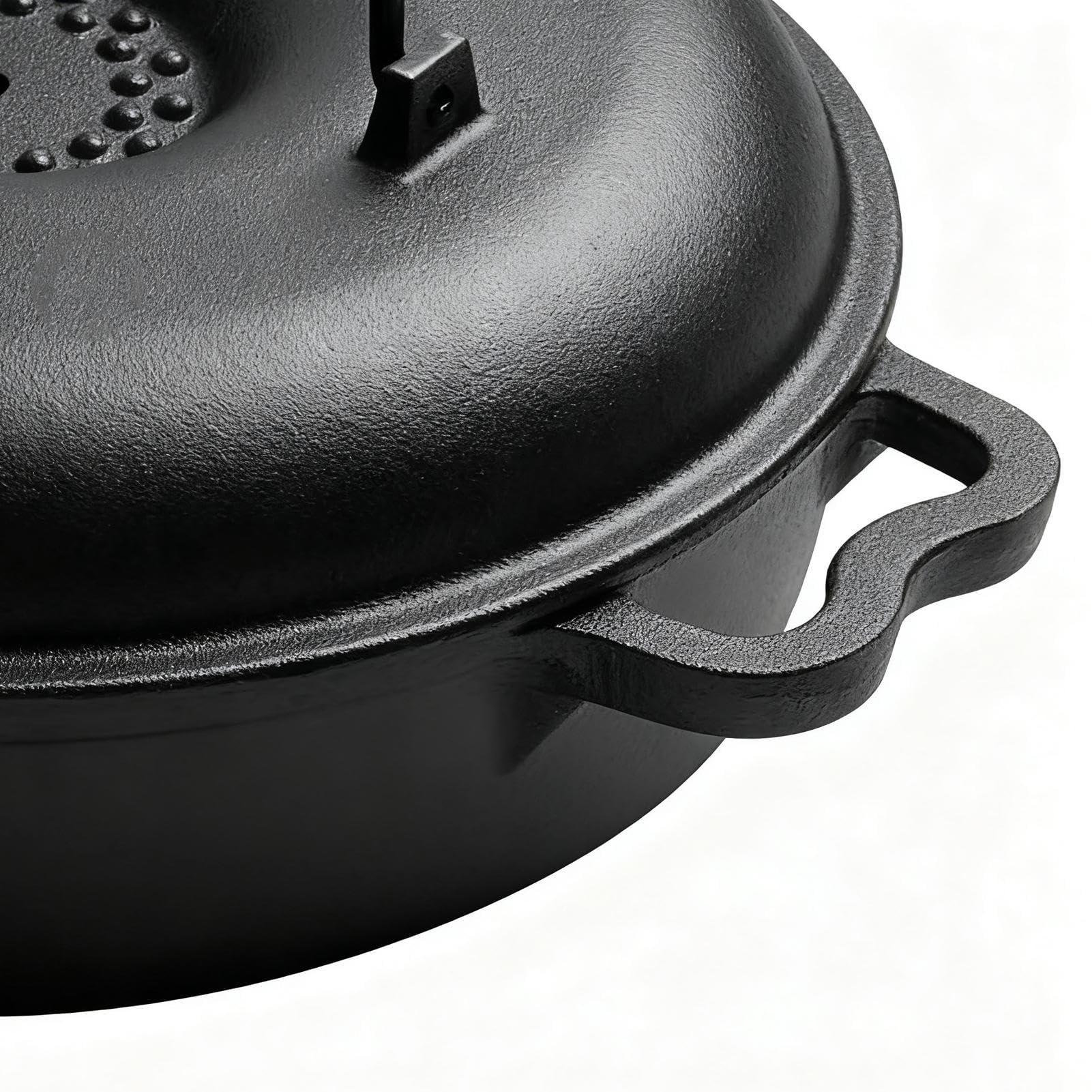 Bratpfanne Süßkartoffel Aus Gusseisen Mit Clip Und Handschuhen | Koch Für Das Kochen Auf Dem Herd Grillen Backen In Der Heimischen Küche Mit Süßkartoffel Und Mais Beim